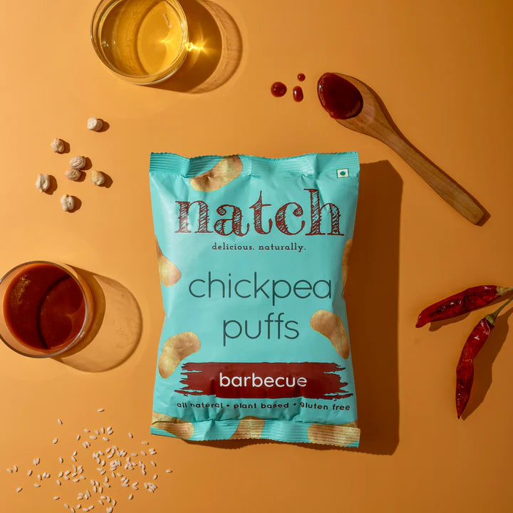 Vegan Protein Puffs : Barbecue