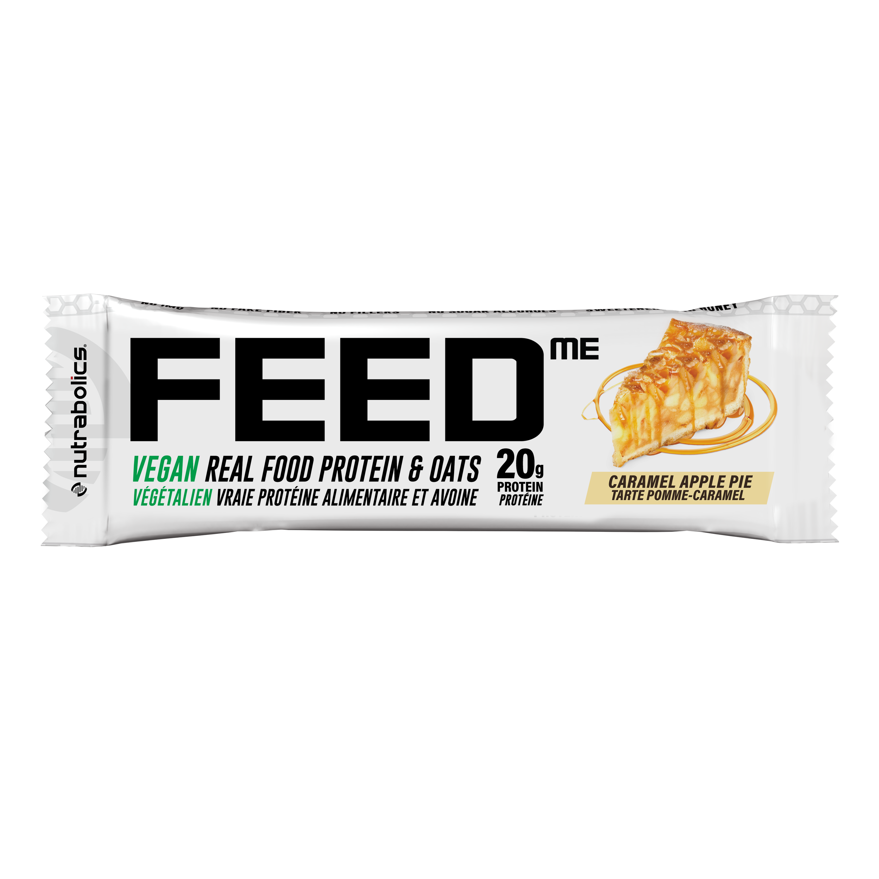 Feed Bar Vegan 65 g (12/Box) Caramel Apple Pie