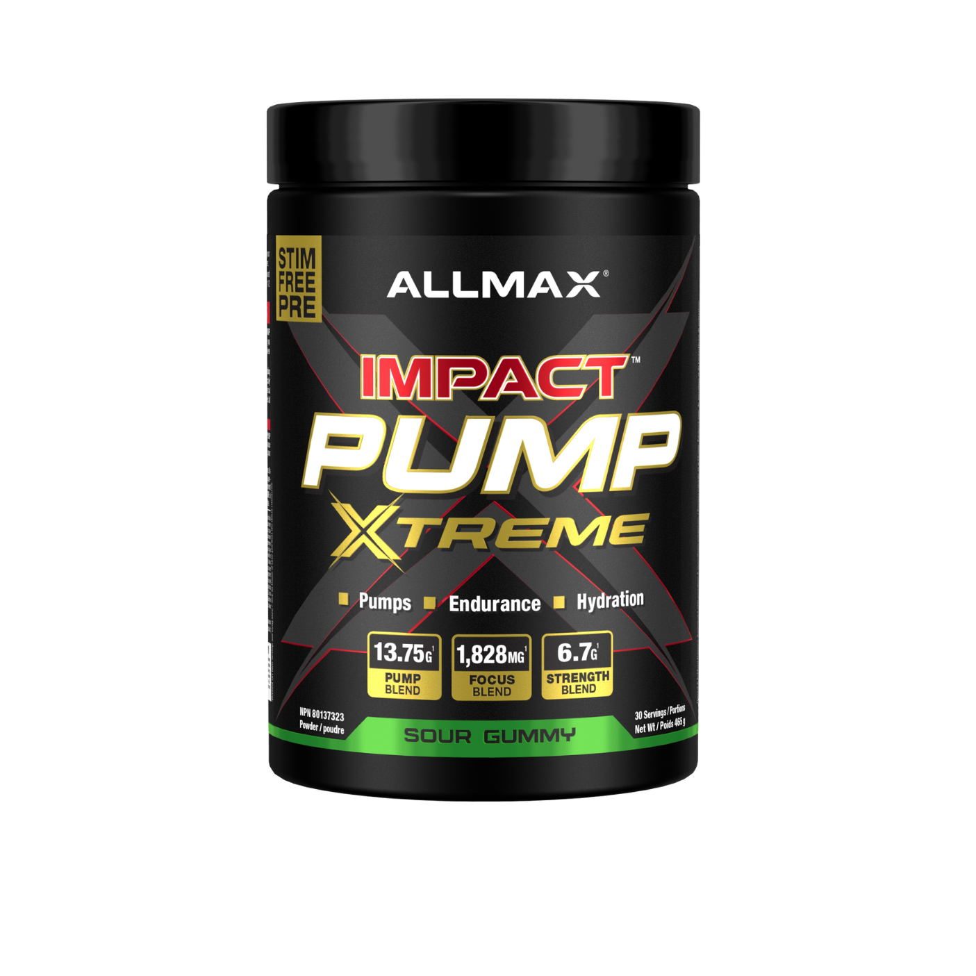 Allmax Impact Pump Xtreme 465g