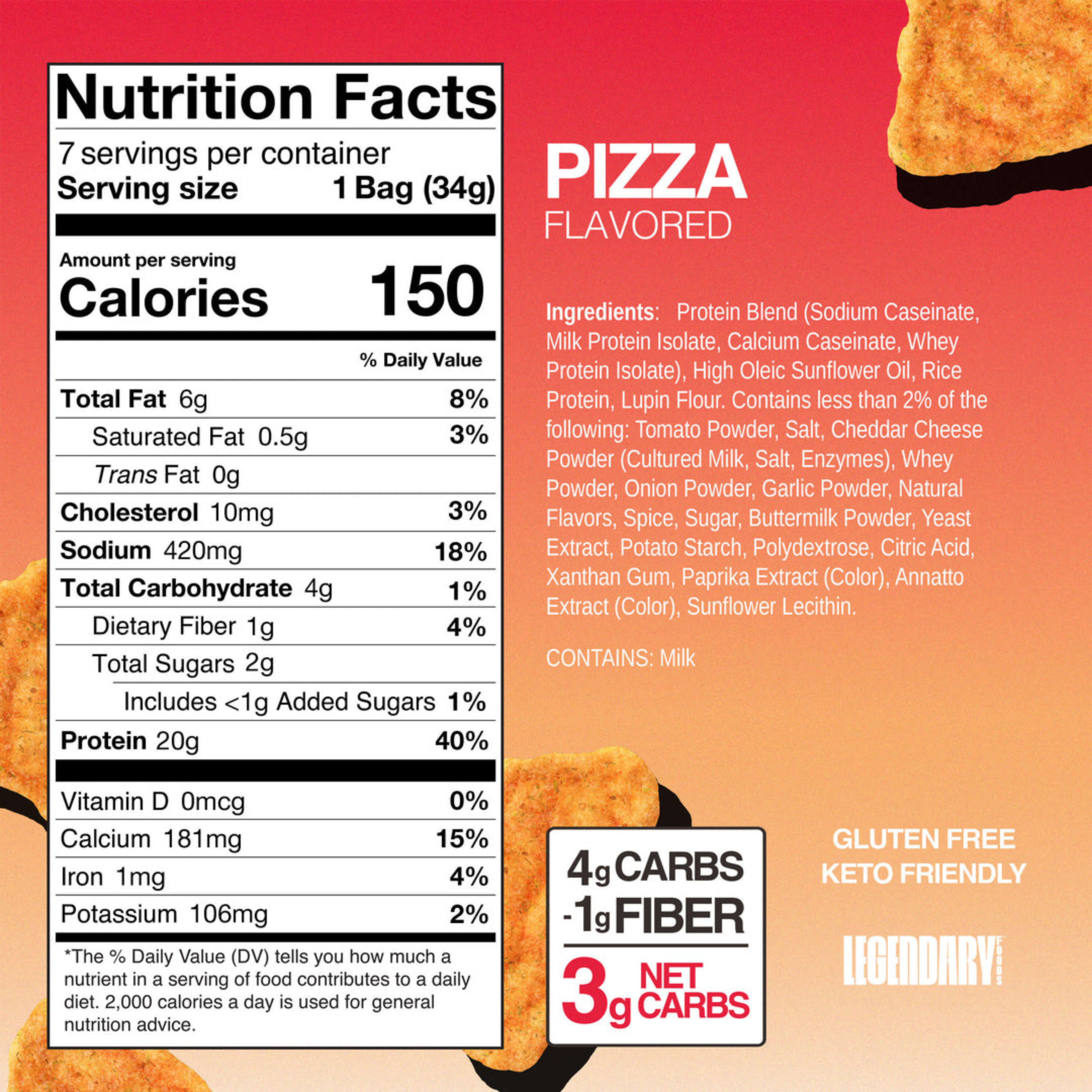 Legendary Foods Protein Chips
