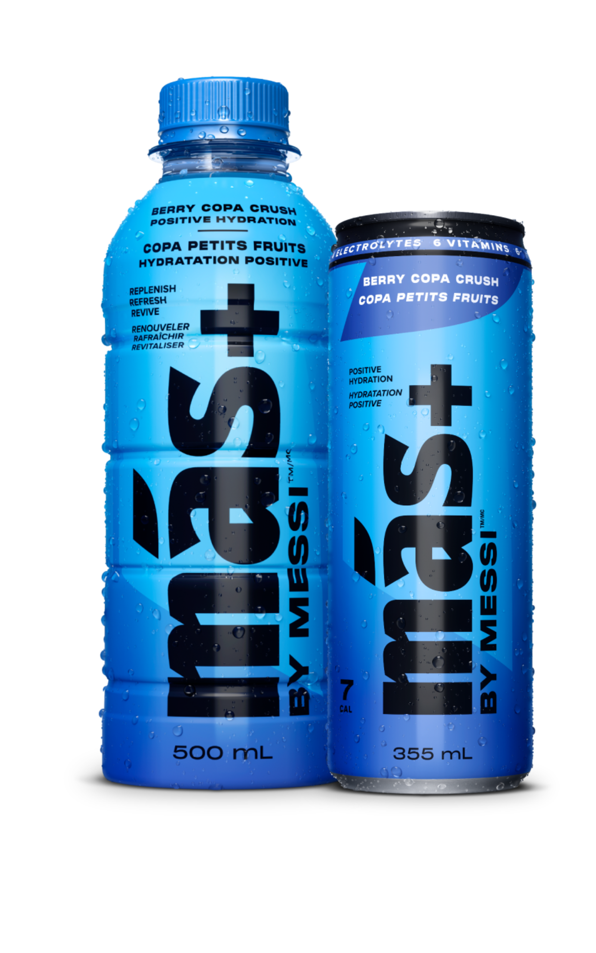 Mas+ Hydration By Messi - Berry Copa Crush