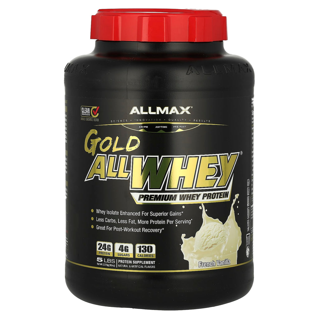 Allmax AllWhey Gold 5lb Vanilla