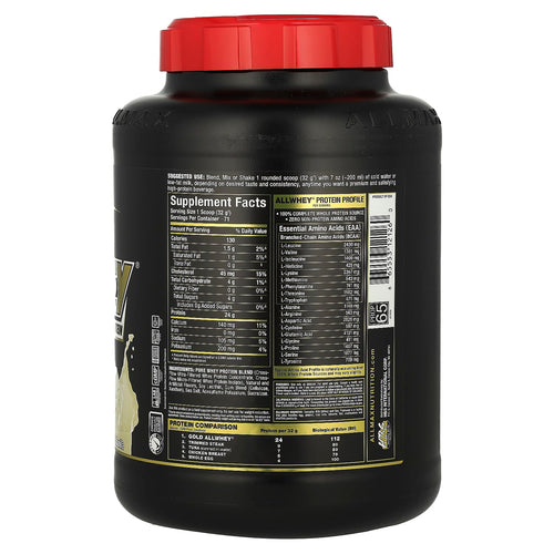 Allmax AllWhey Gold 5lb Vanilla