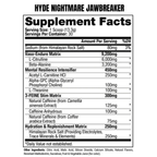 ProSupps Hyde Nightmare - Lightning Lemon