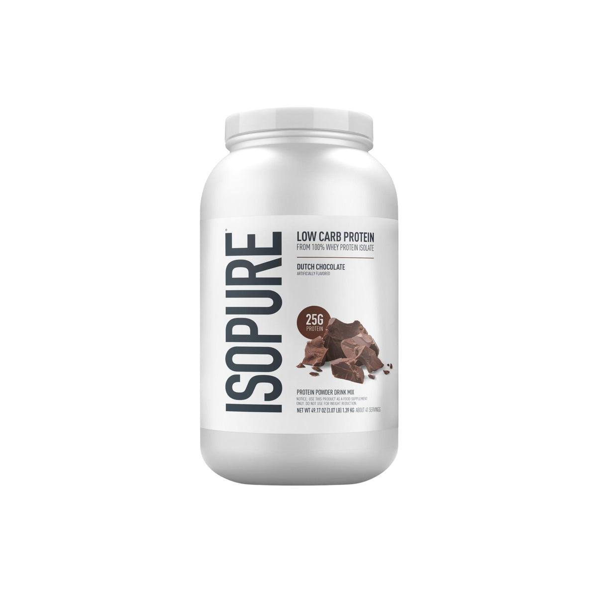 IsoPure Zero Carb Whey Protein Isolate