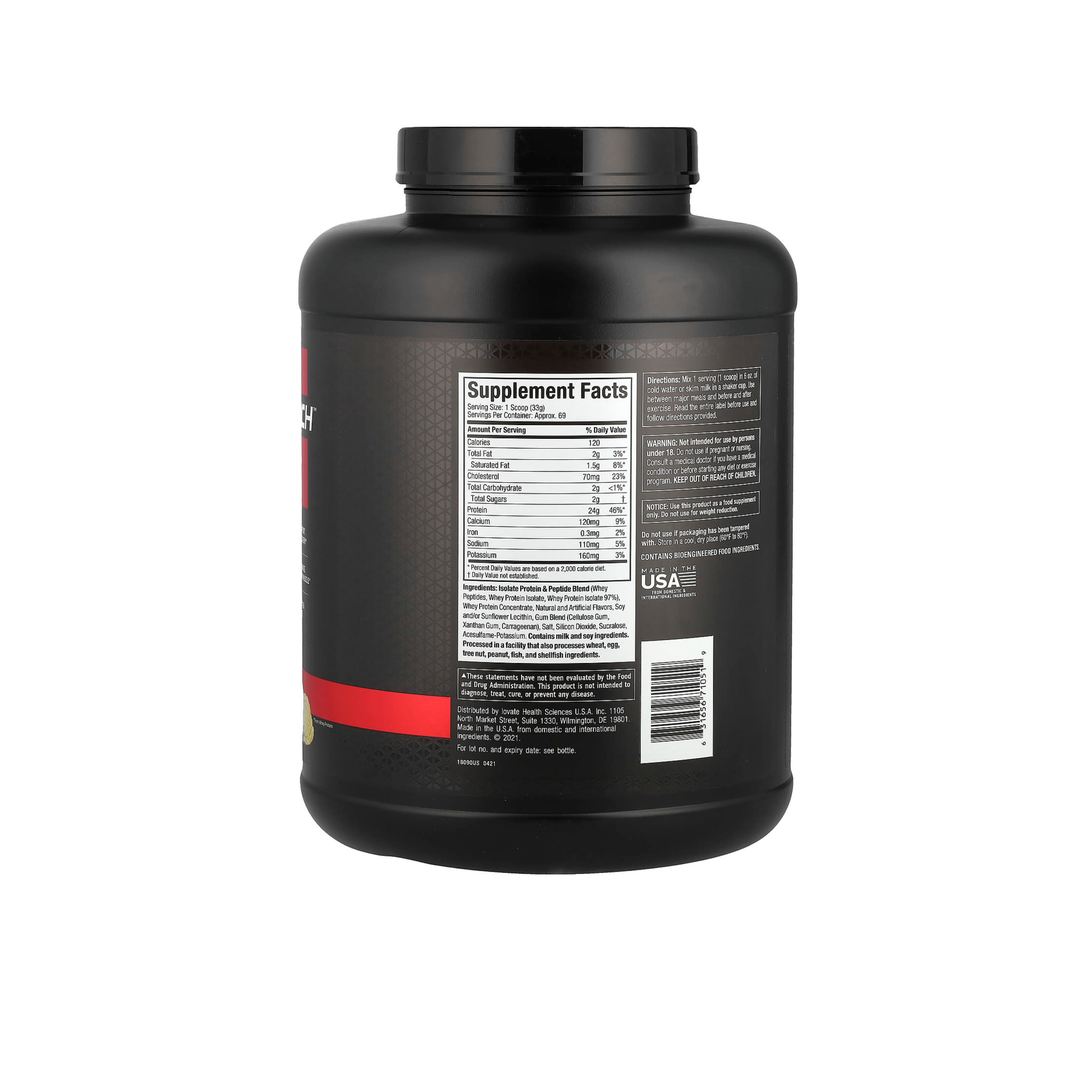 MuscleTech Nitro-Tech Whey 5lb-2