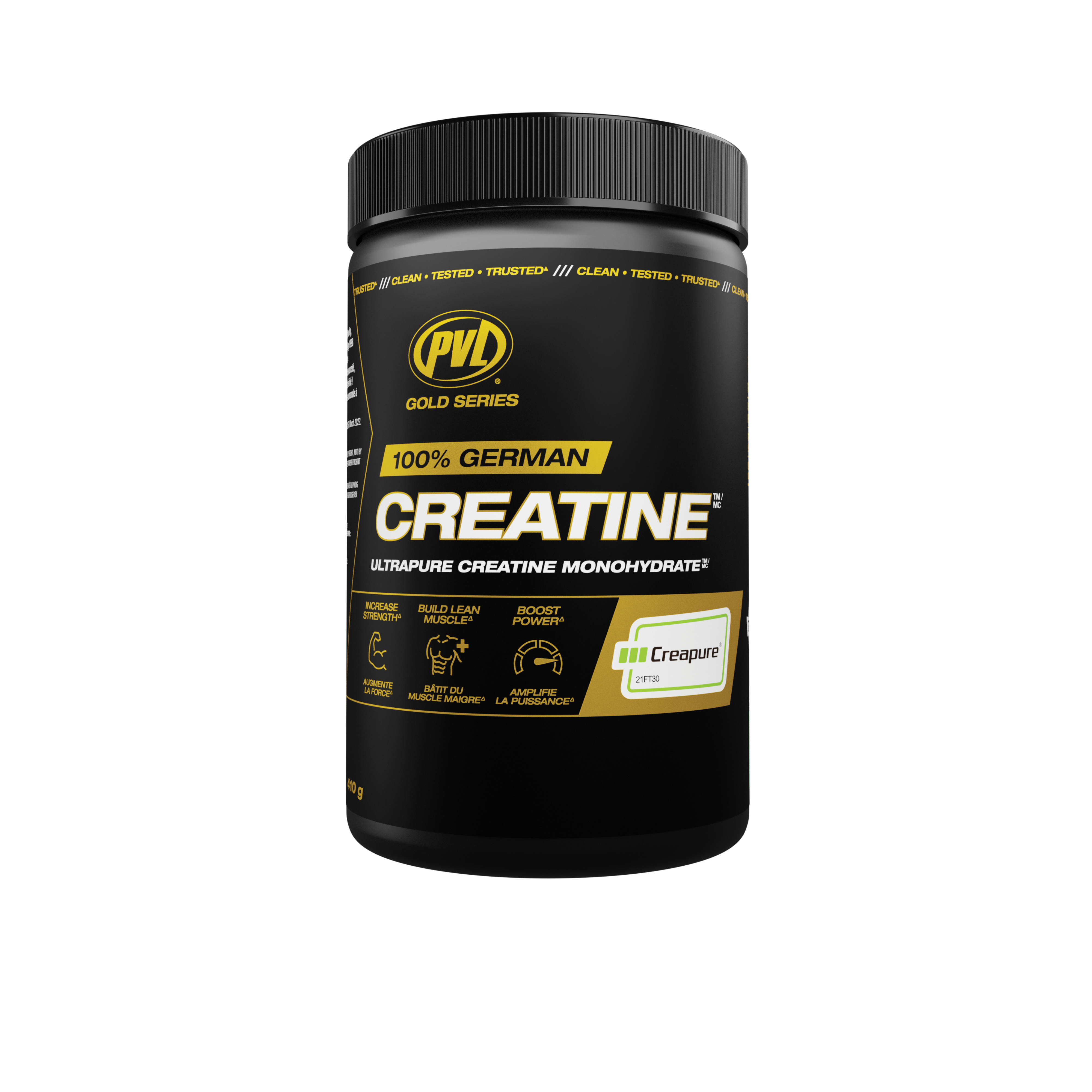 PVL Gold Series Creapure Creatine Unflavoured 410 g