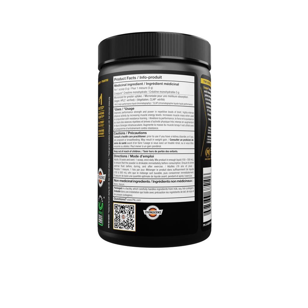 PVL: Gold Series Creapure Creatine Unflavoured 410