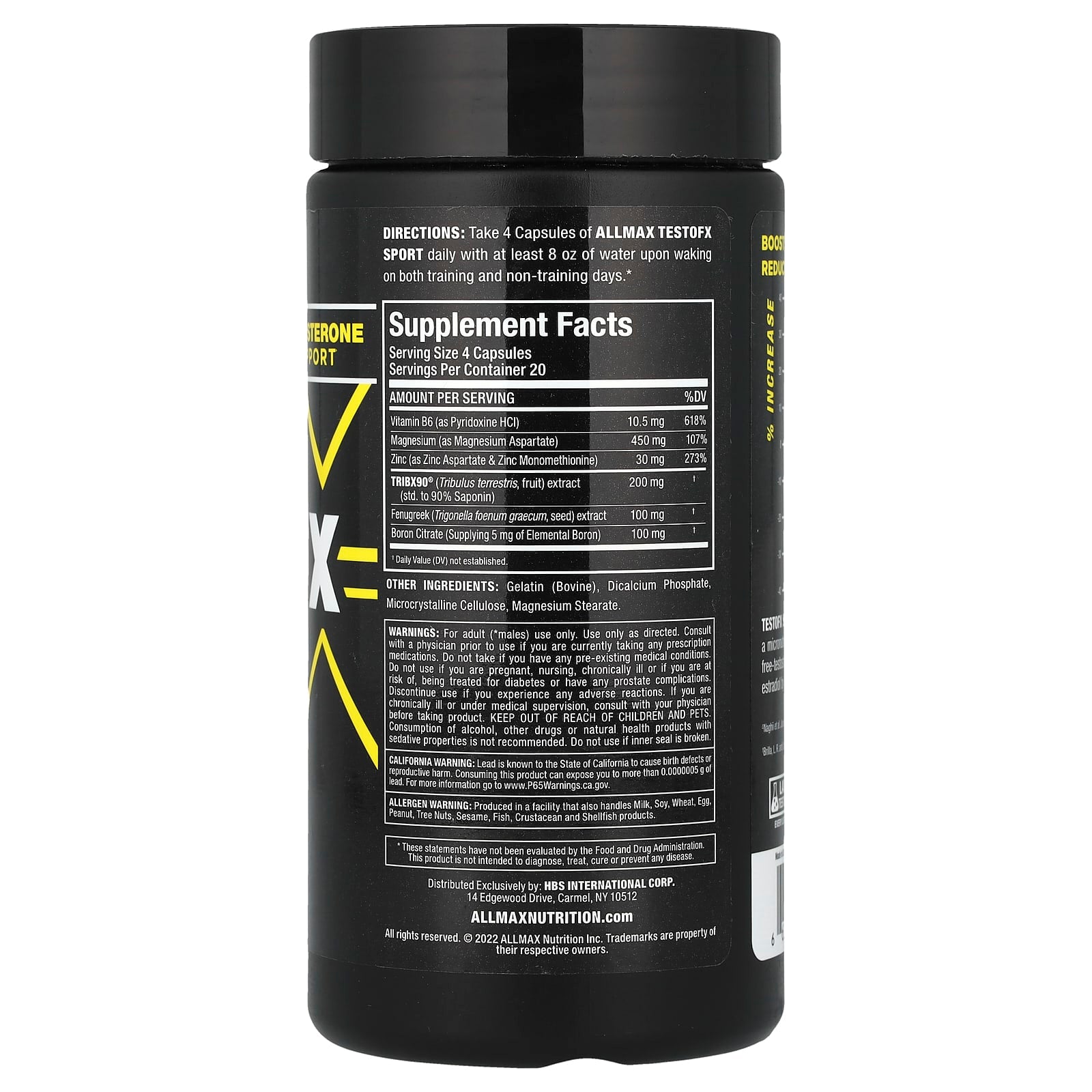 Allmax TestoFX Sport 80ct