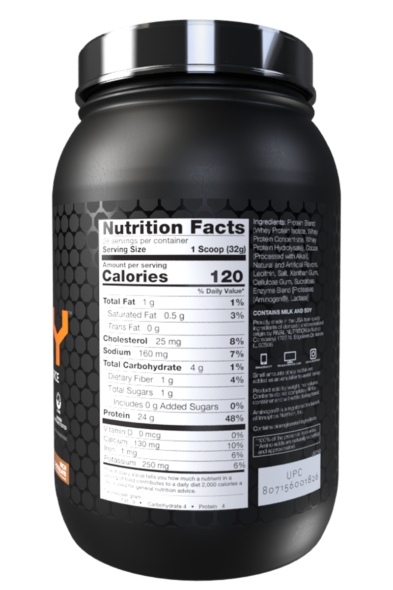 Rival Whey Protein – 2 lbs-4