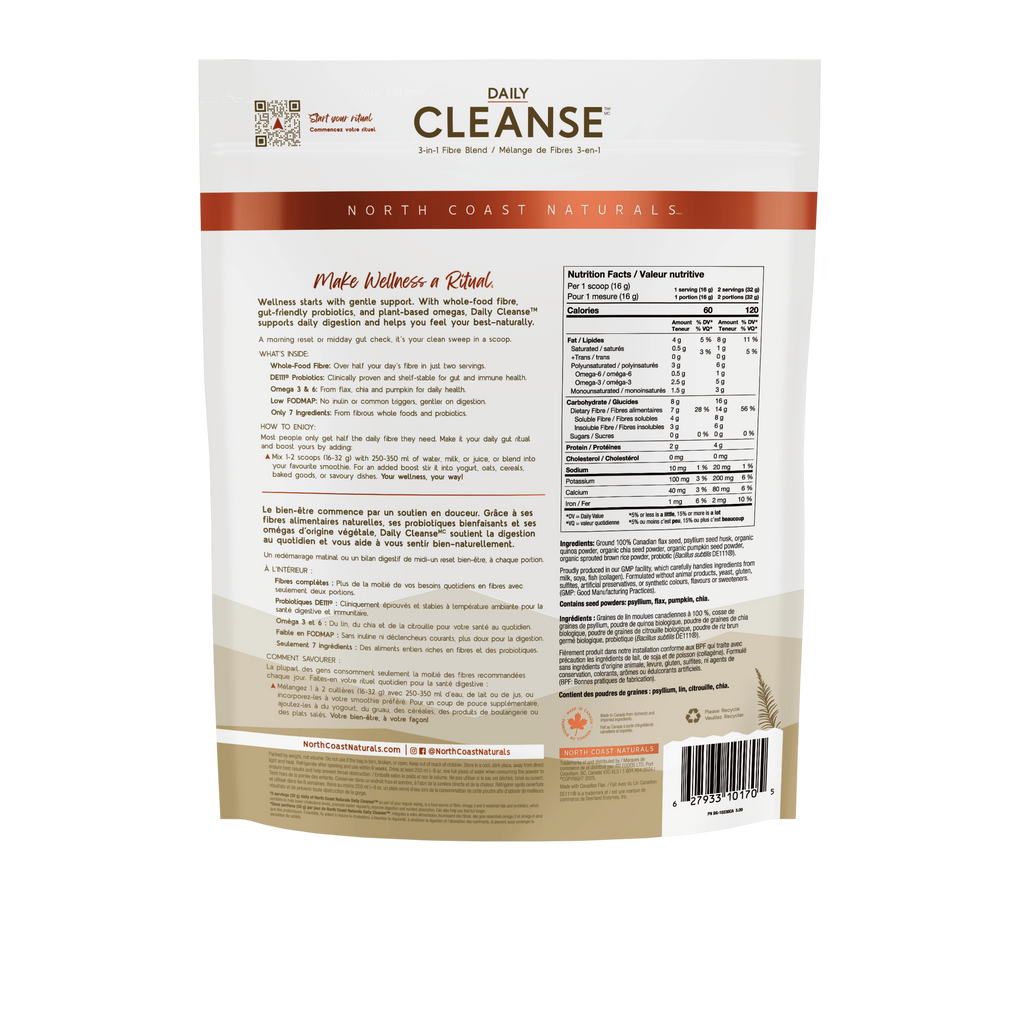 North Coast Naturals DAILY CLEANSE Unflavoured