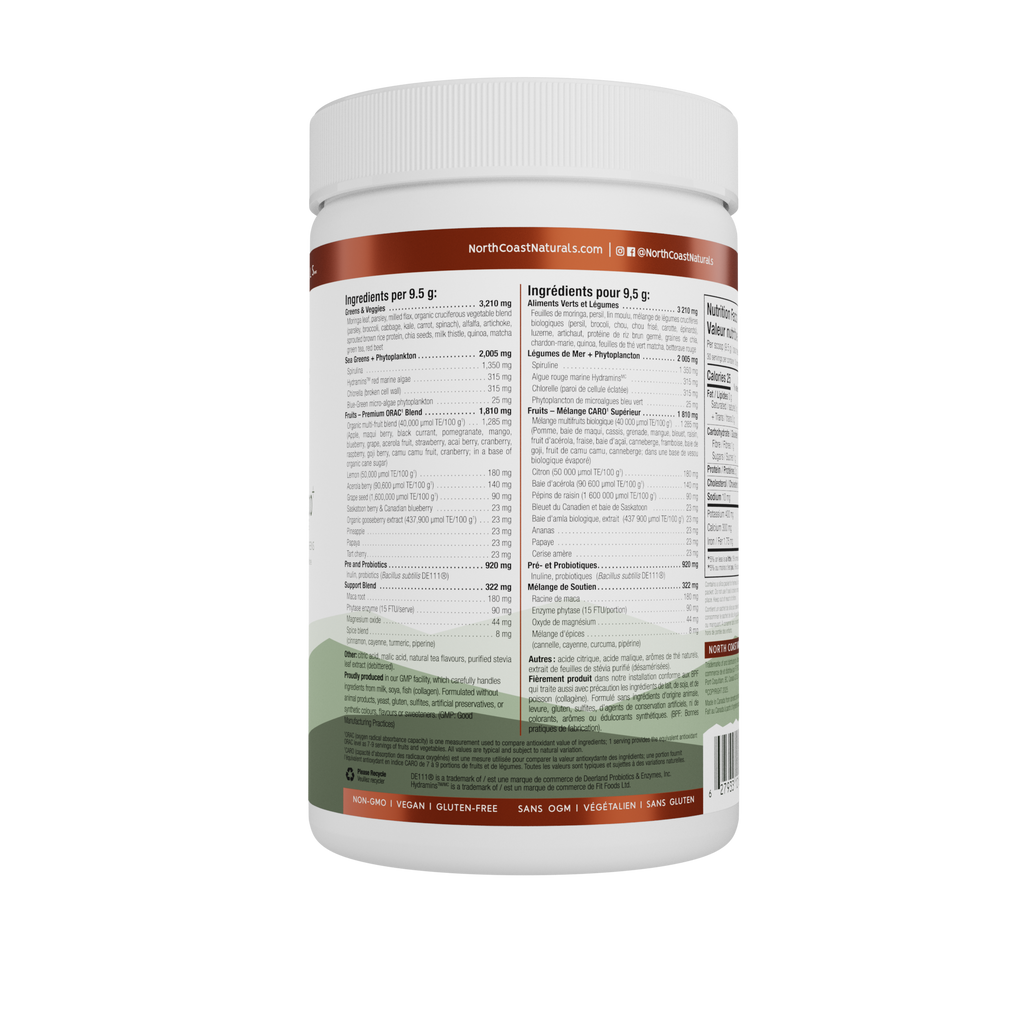 North Coast Naturals DAILY GREENS Iced Tea 285