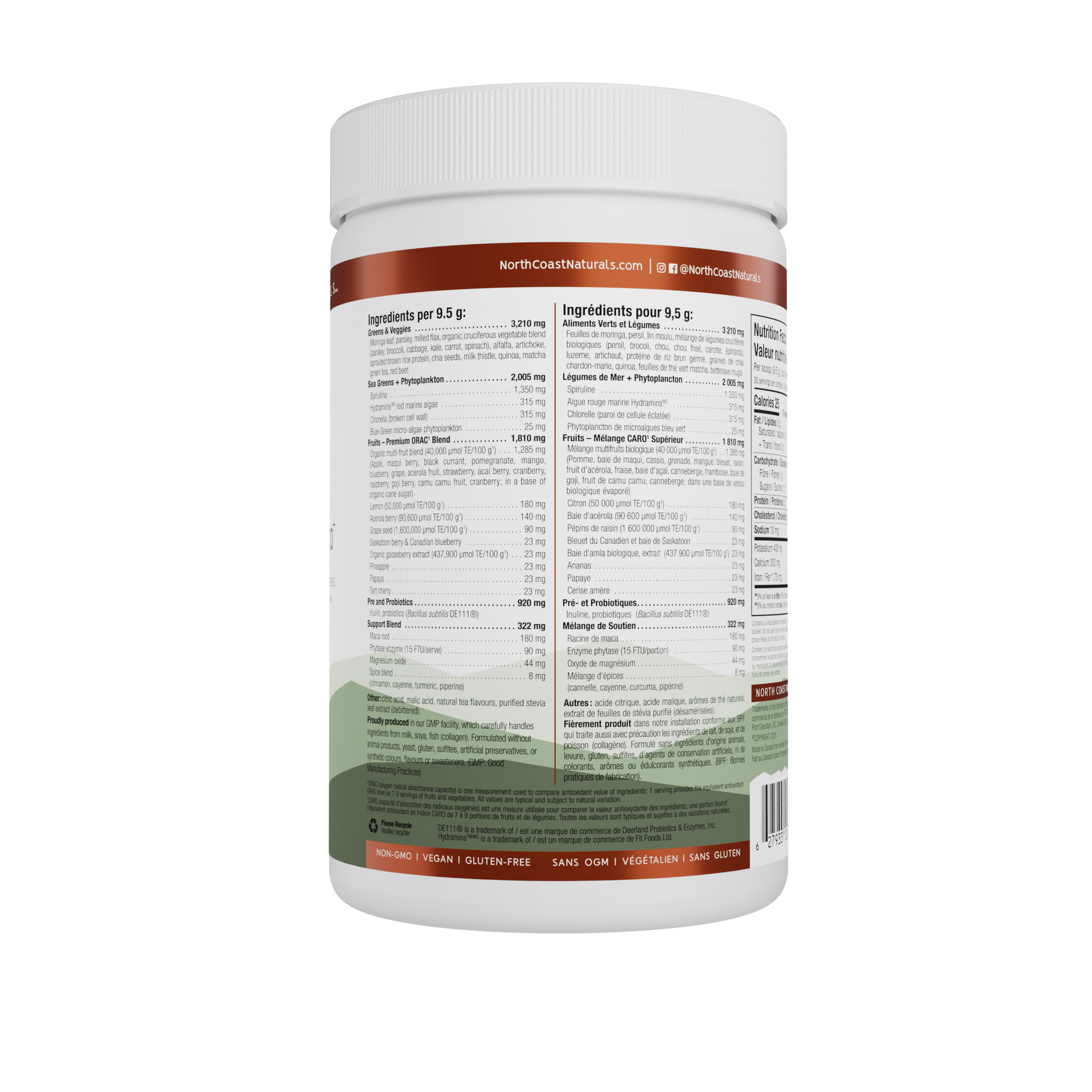 North Coast Naturals DAILY GREENS-3