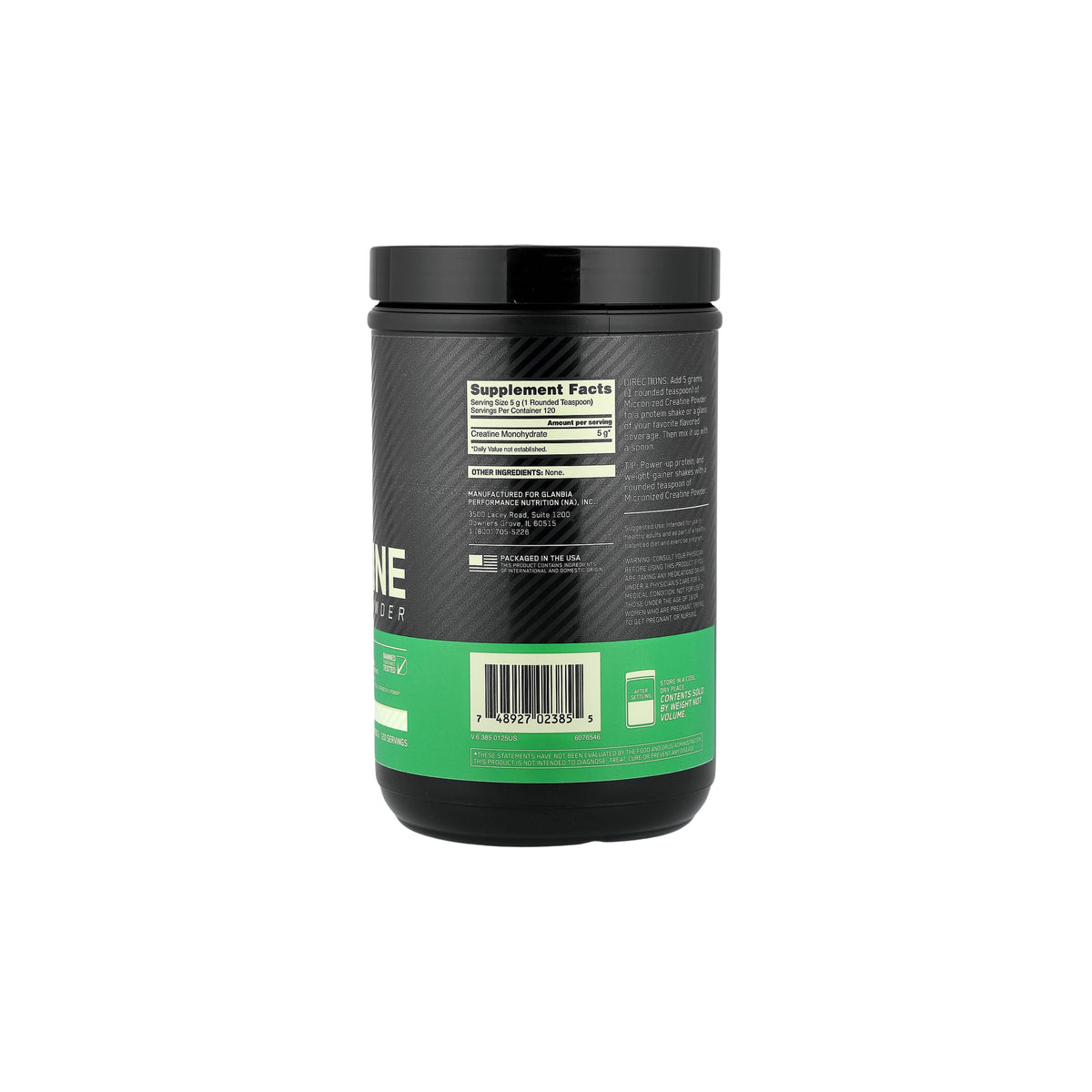 Optimum Nutrition Micronized Creatine Powder 600g
