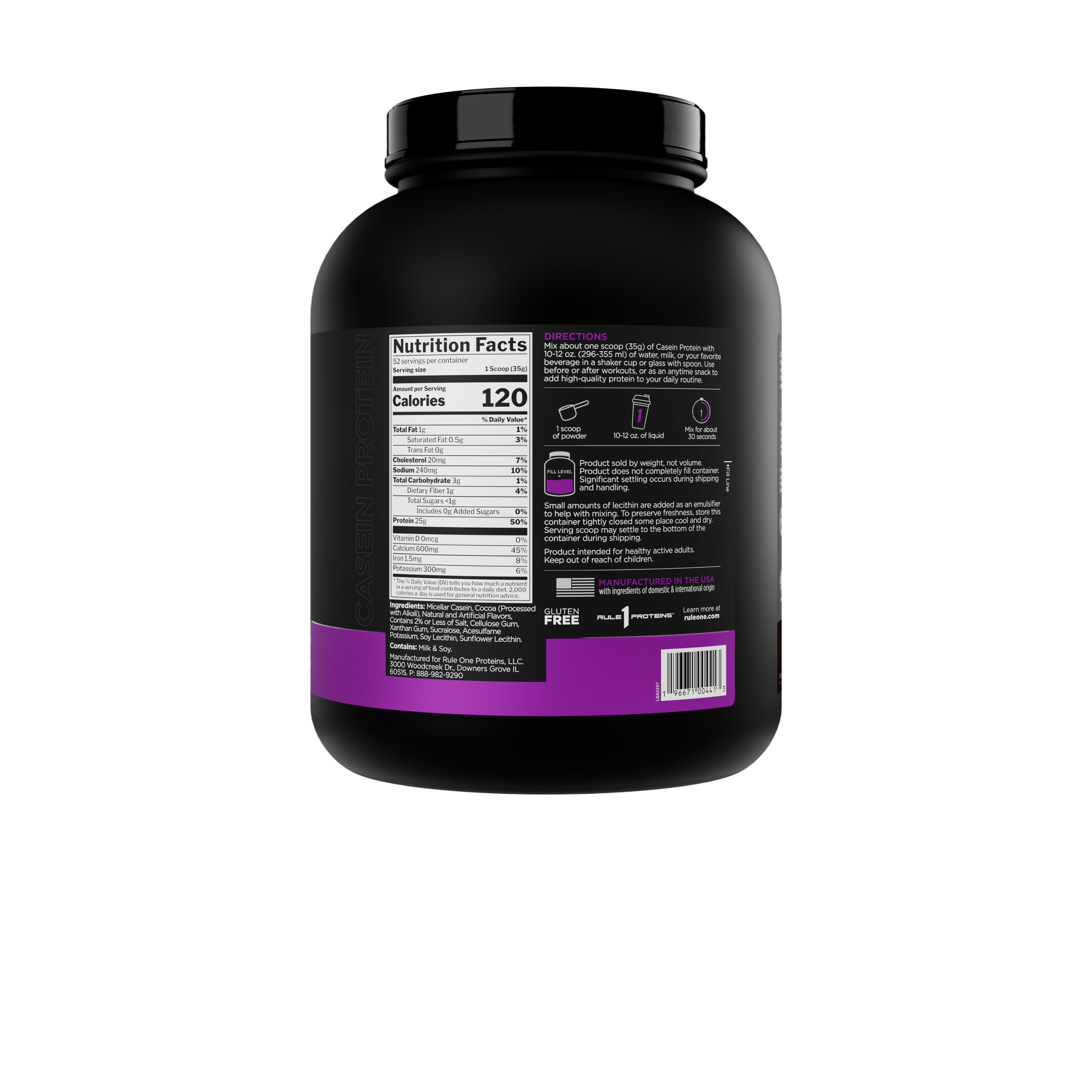 R1 Casein 4 lbs