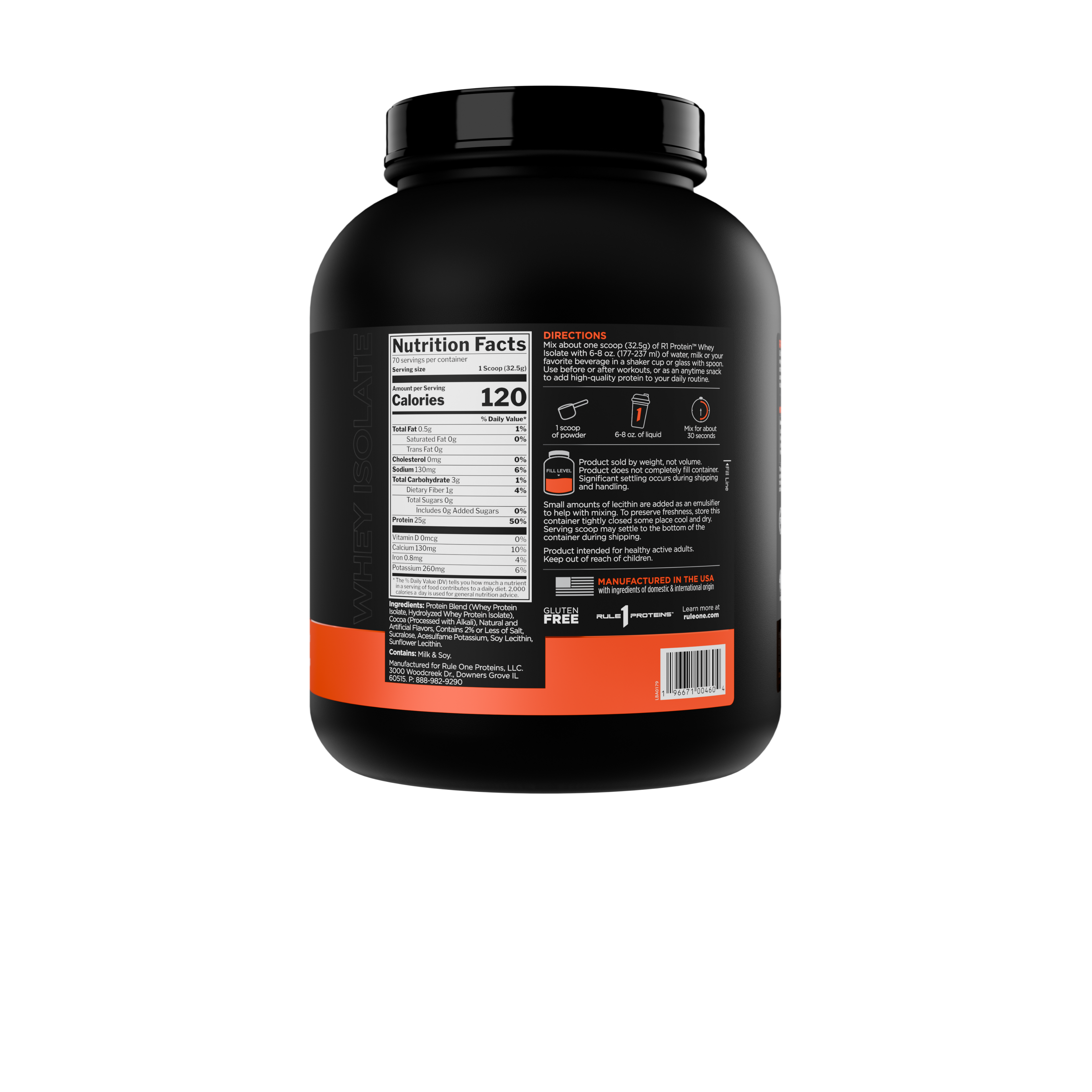 R1 Protein – 5.16 lbs Chocolate Peanut Butter