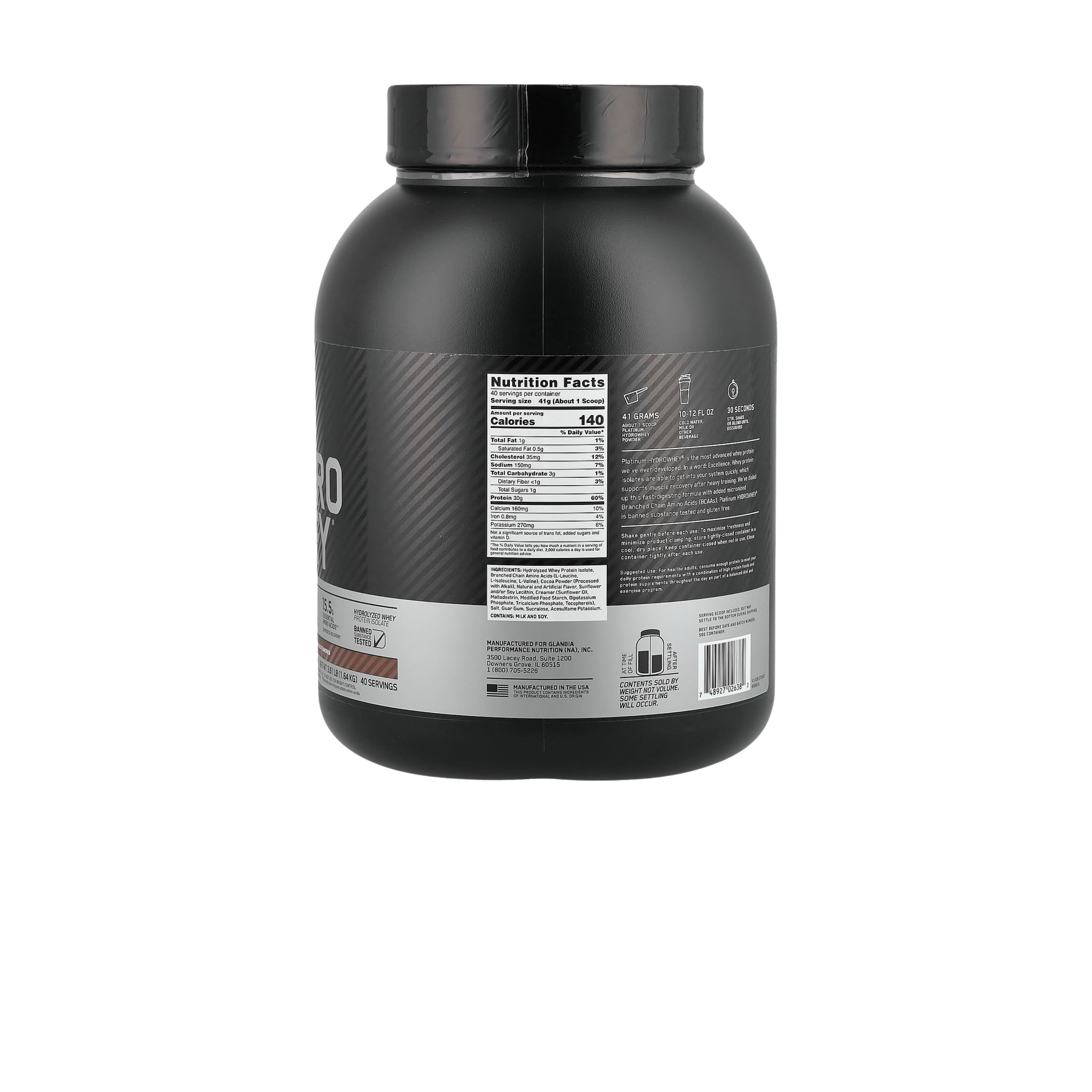 ON Platinum HydroWhey – 3.5 lbs