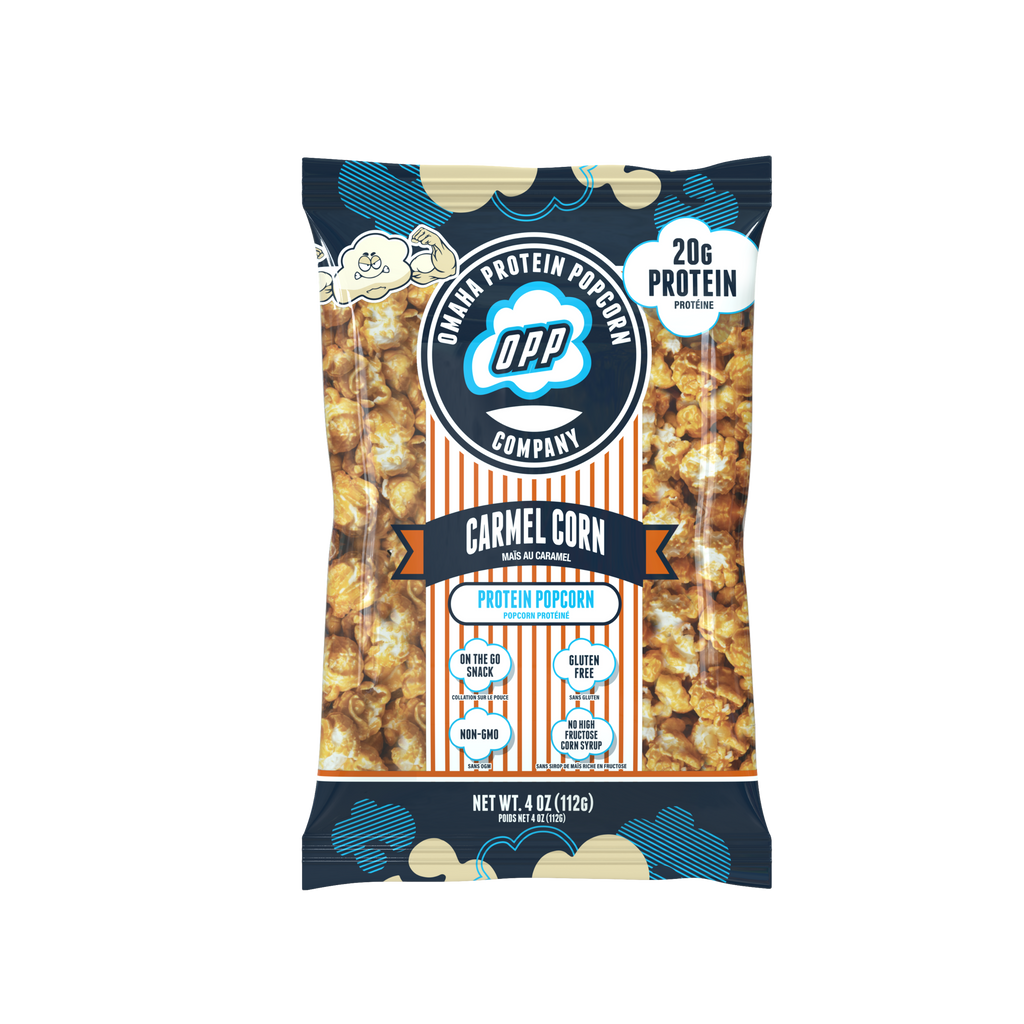 Omaha Protein Popcorn MINI (112g) Carmel Corn