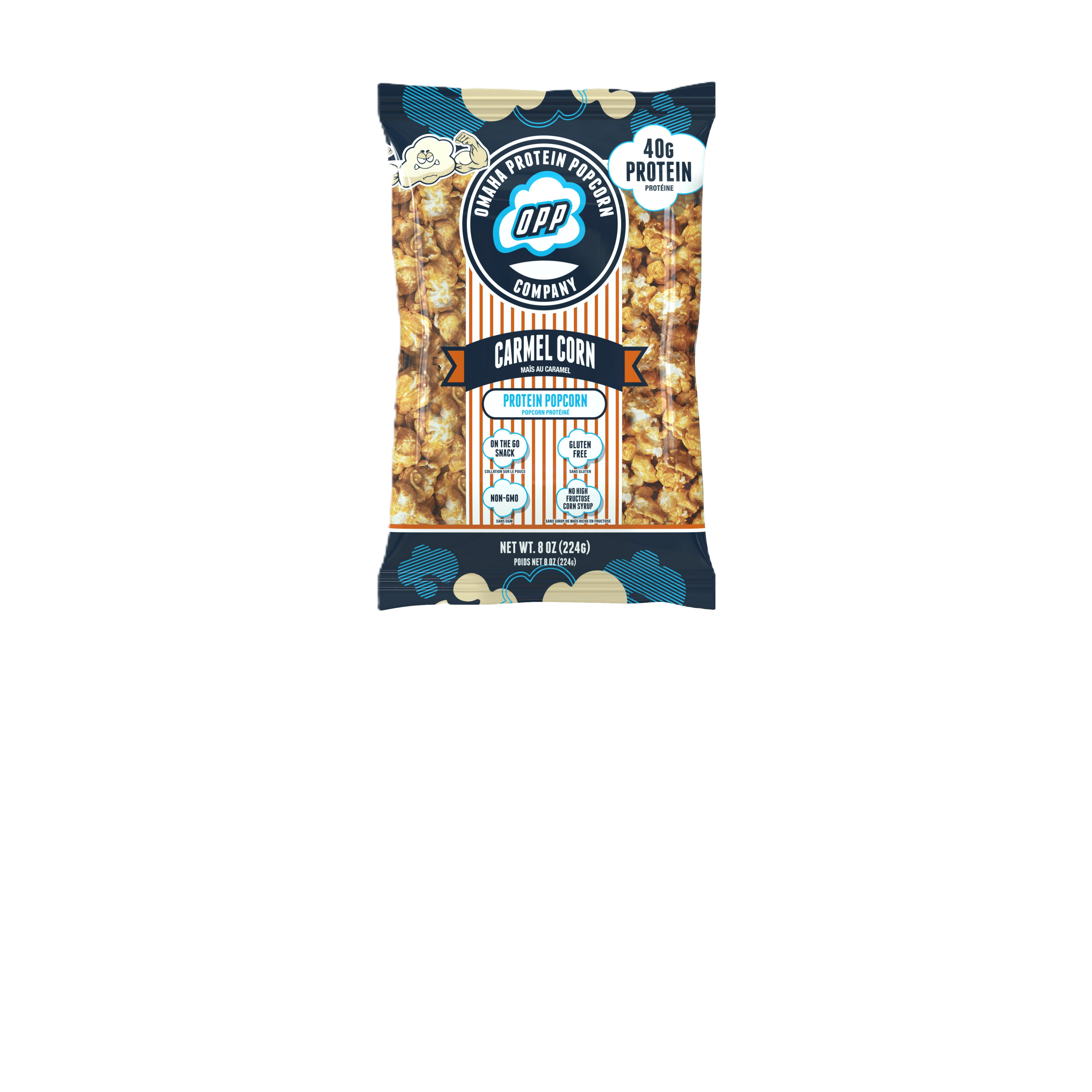 Omaha Protein Popcorn LARGE 224 g