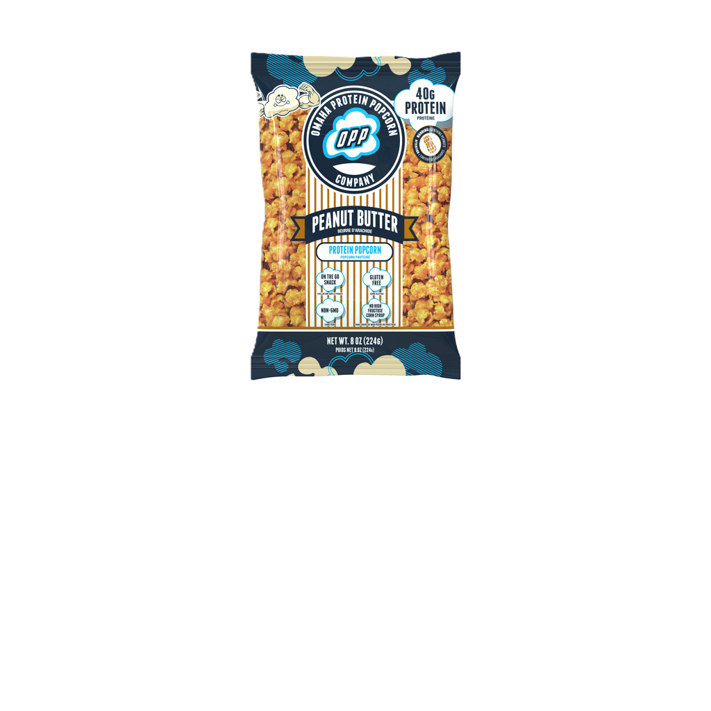 Omaha Protein Popcorn LARGE (224g) Carmel Corn