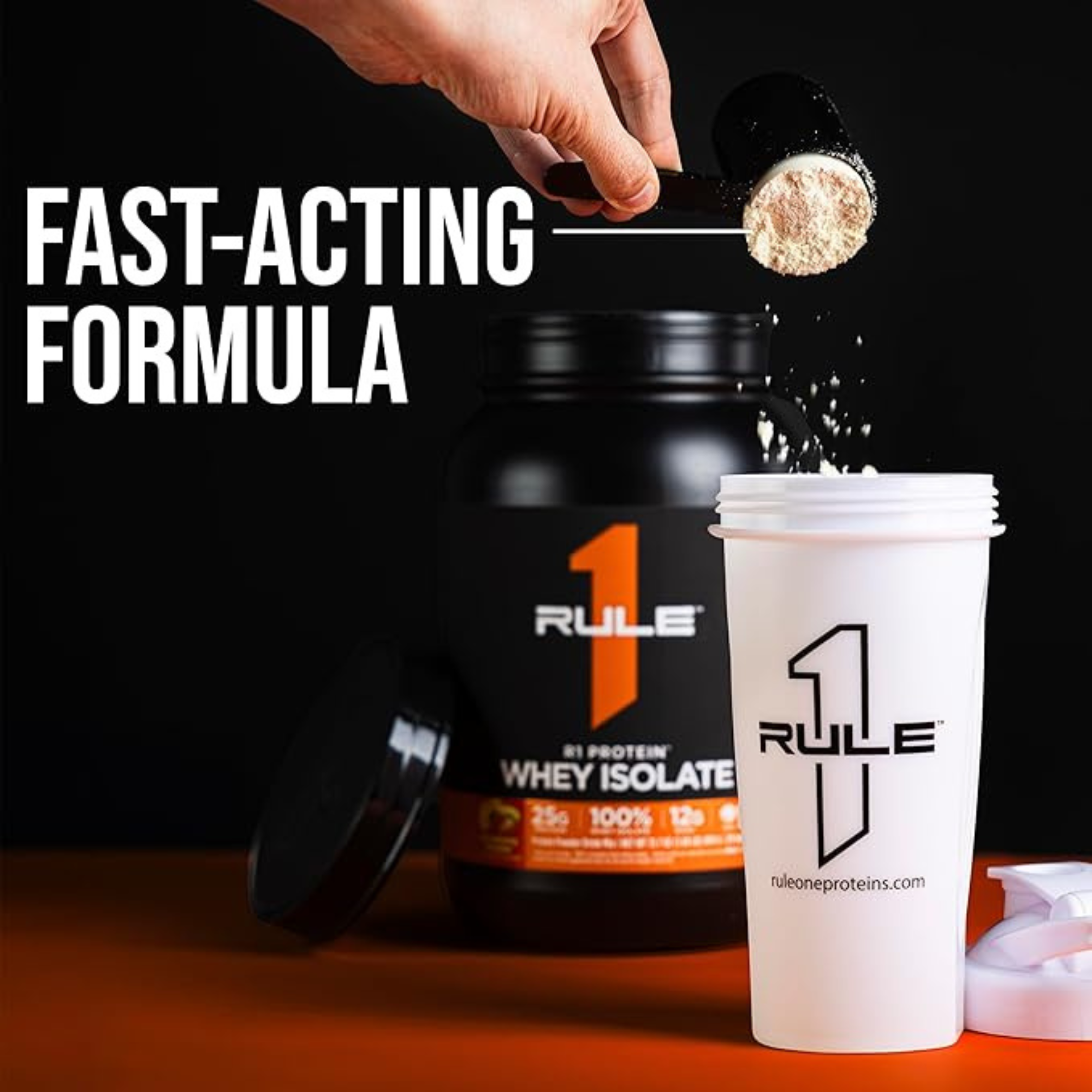 R1 Clear Whey Isolate – Peach Mango