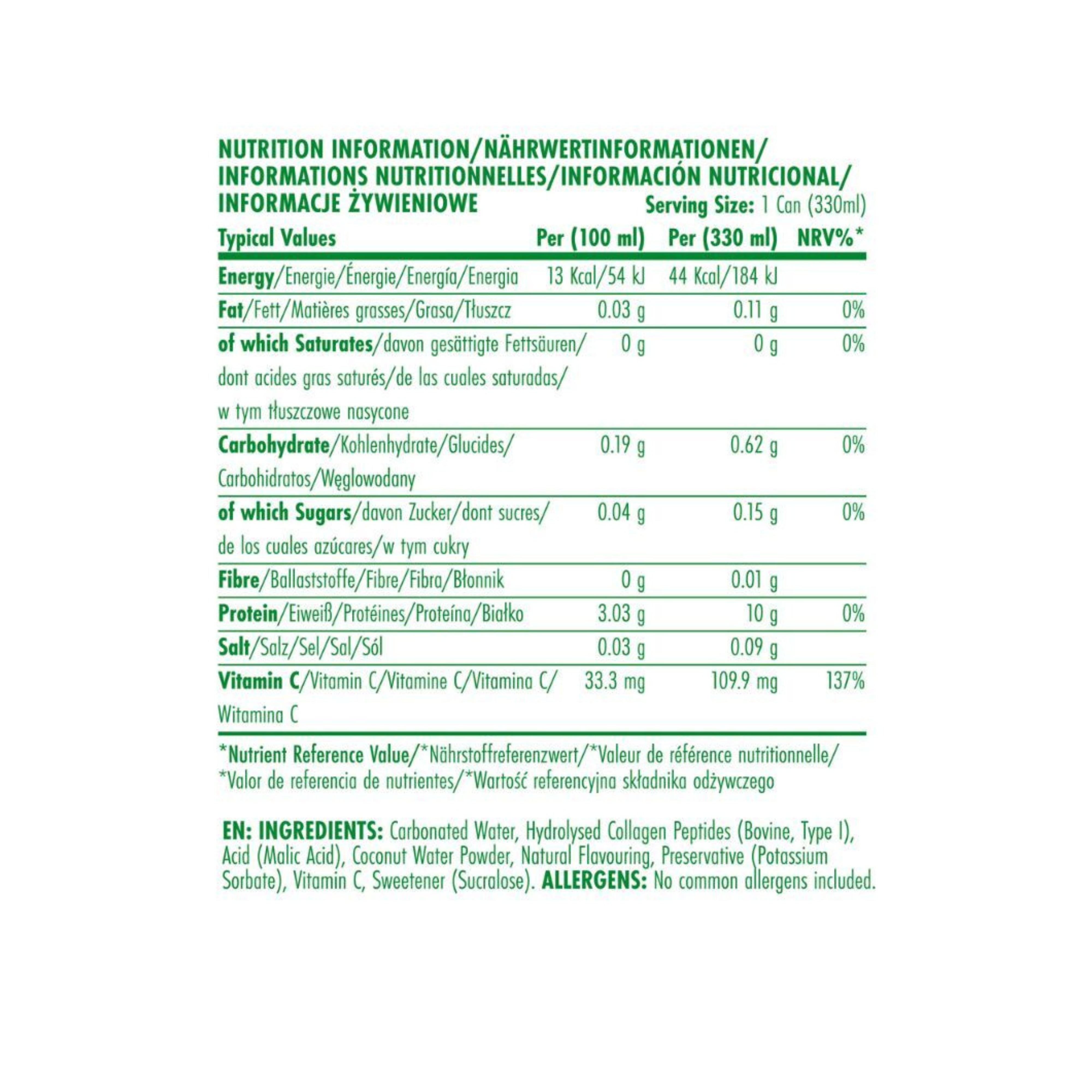 Applied Nutrition Sparkling Water Protein RTD-3