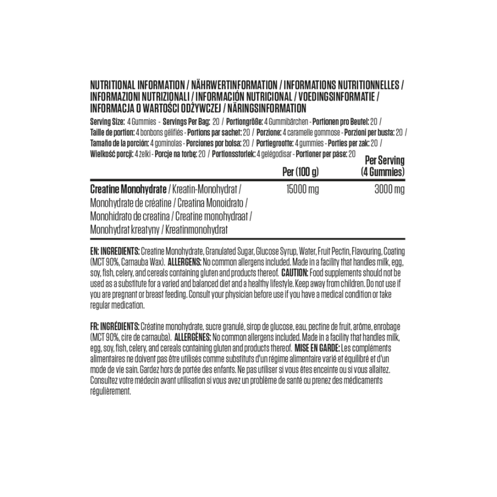 Applied Nutrition Creatine Gummies