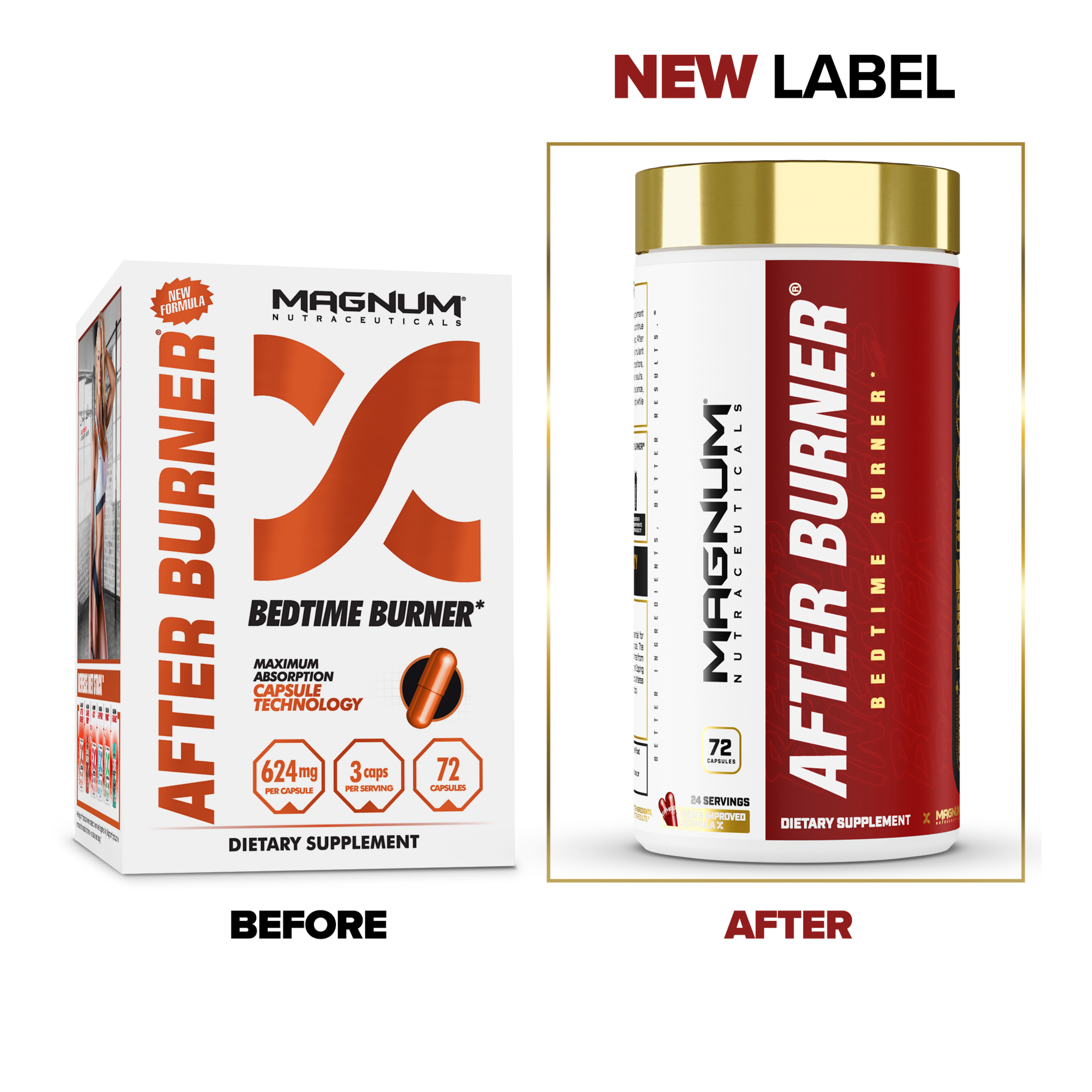 Magnum After Burner 72 Capsules
