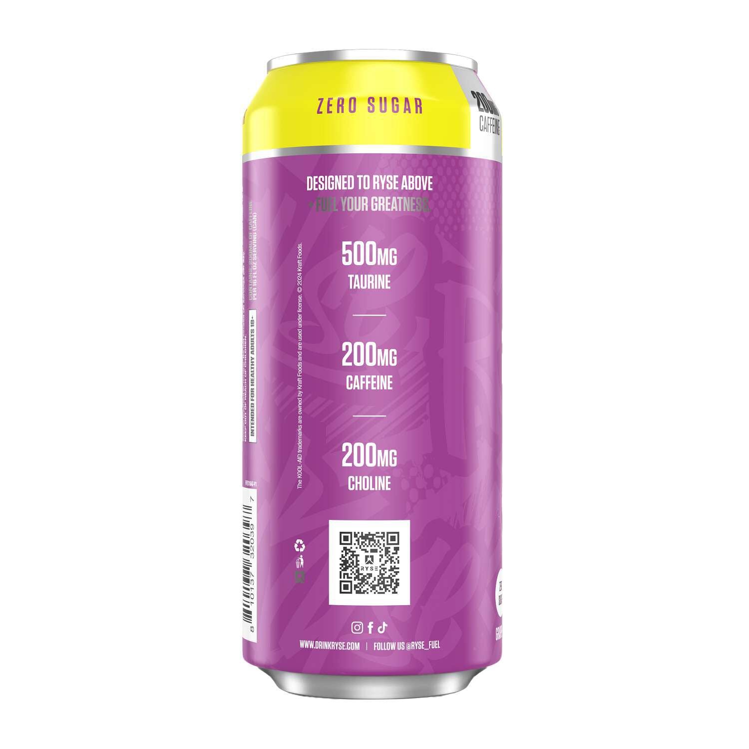 Ryse Fuel Energy- Grape