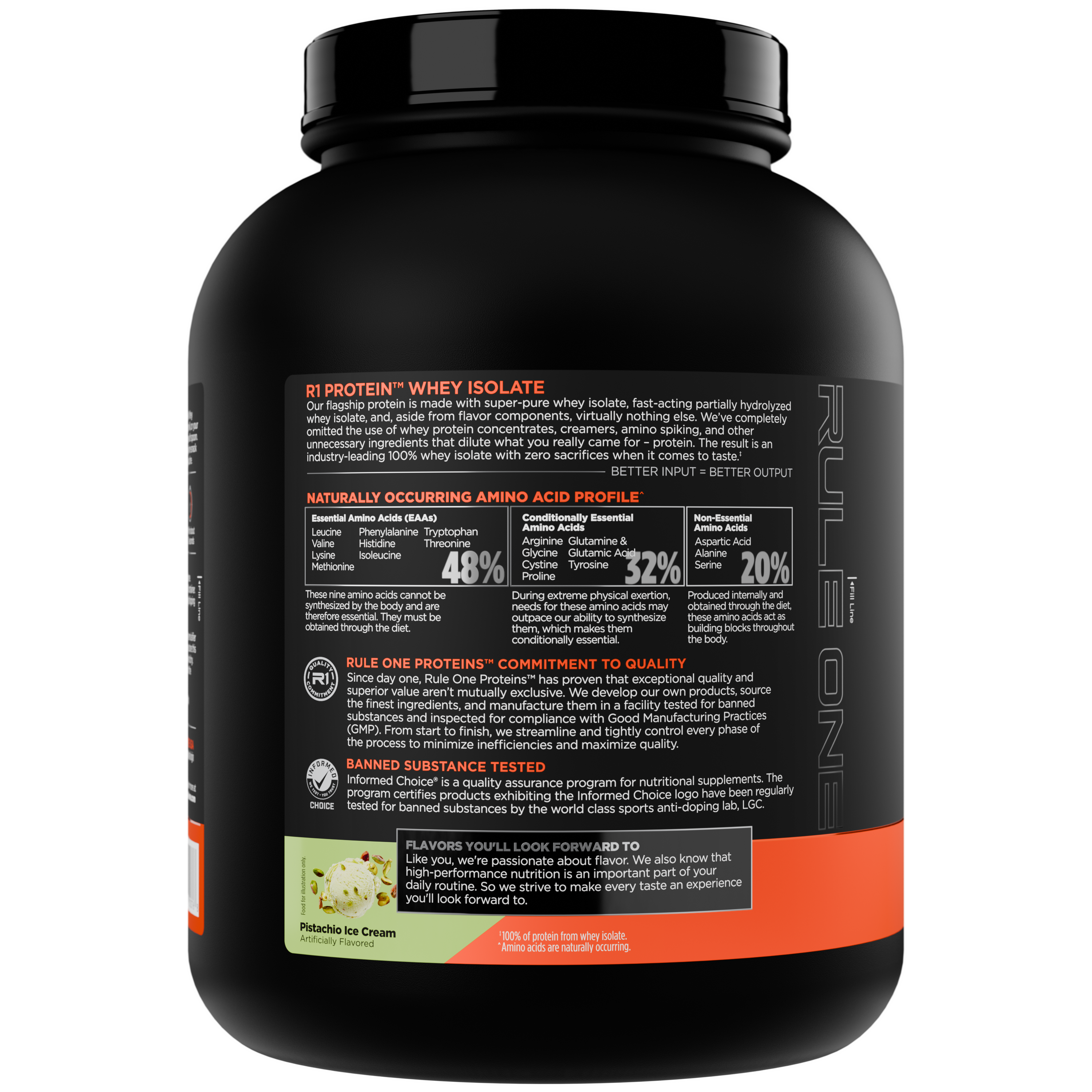 R1 Protein – 5 lbs Pistachio-2