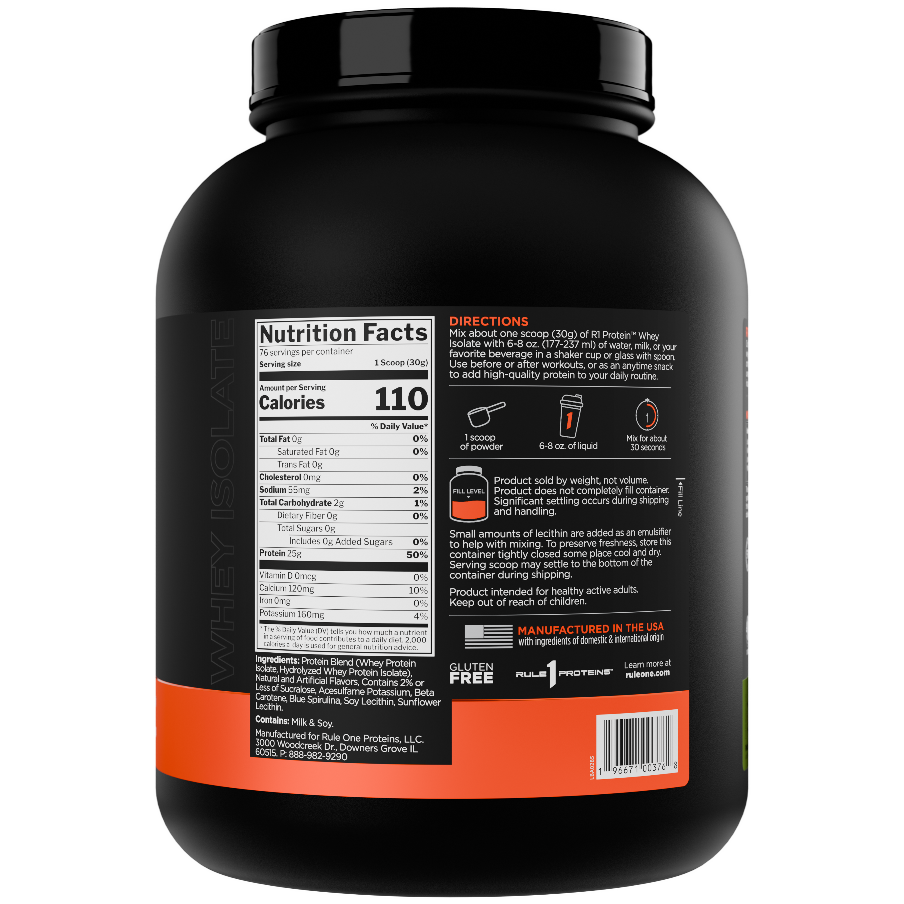 R1 Protein – 5 lbs Pistachio-3