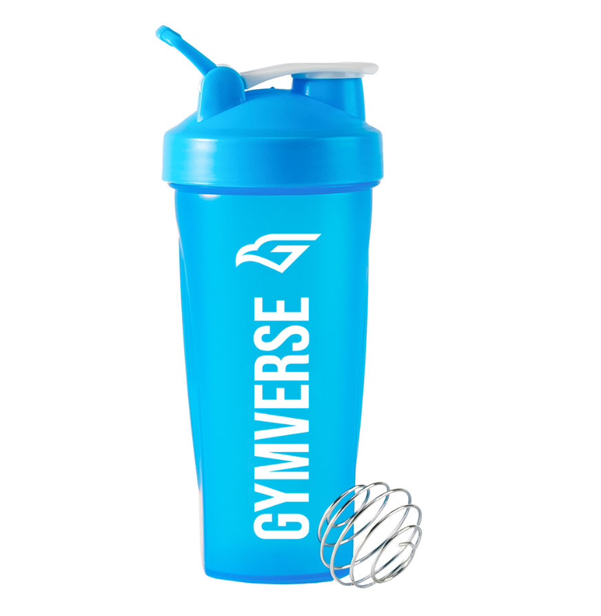 Gymverse Plastic Protein Shaker Bottle – BPA Free Gym Blender Cup