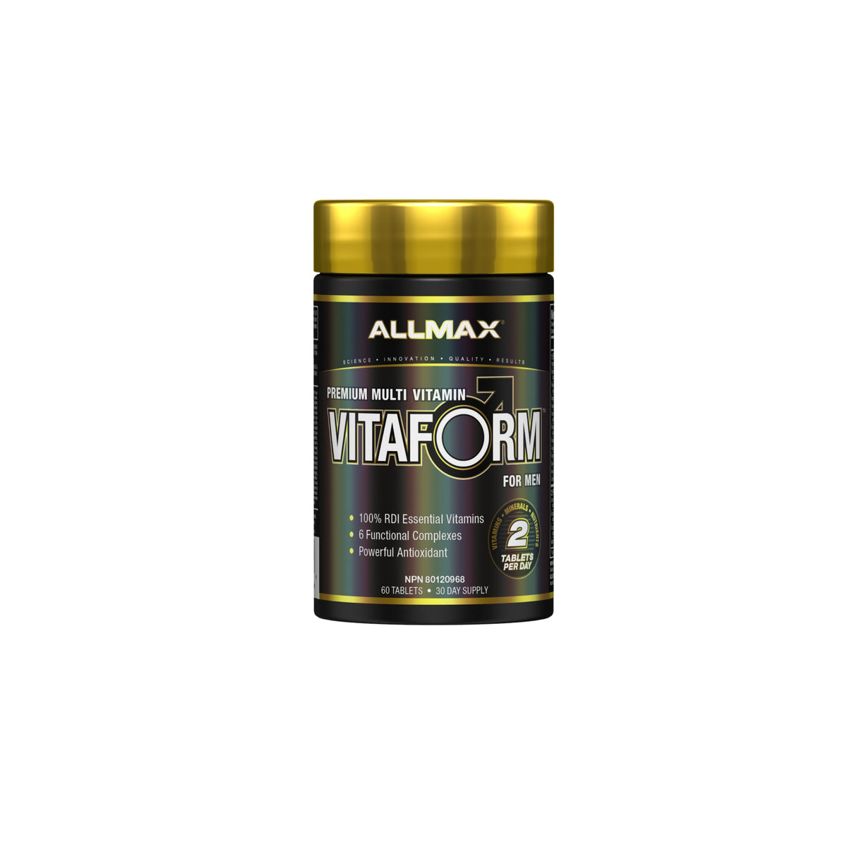 Allmax VitaForm® - Premium Multivitamins (60 Tablets)