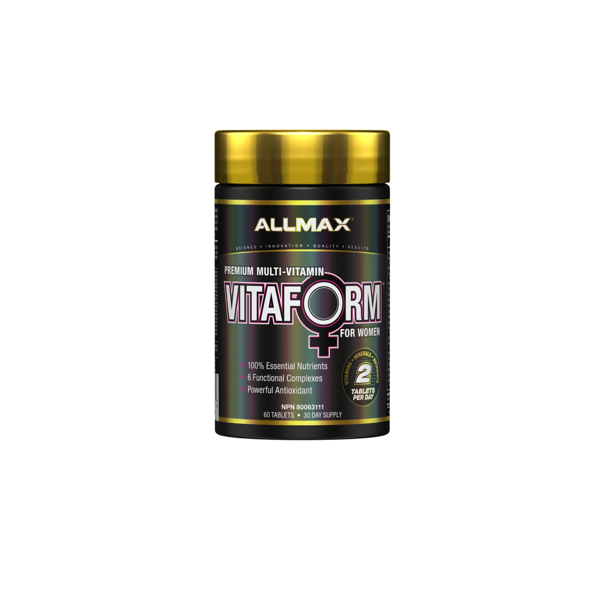 Allmax VitaForm® - Premium Multivitamins (60 Tablets)