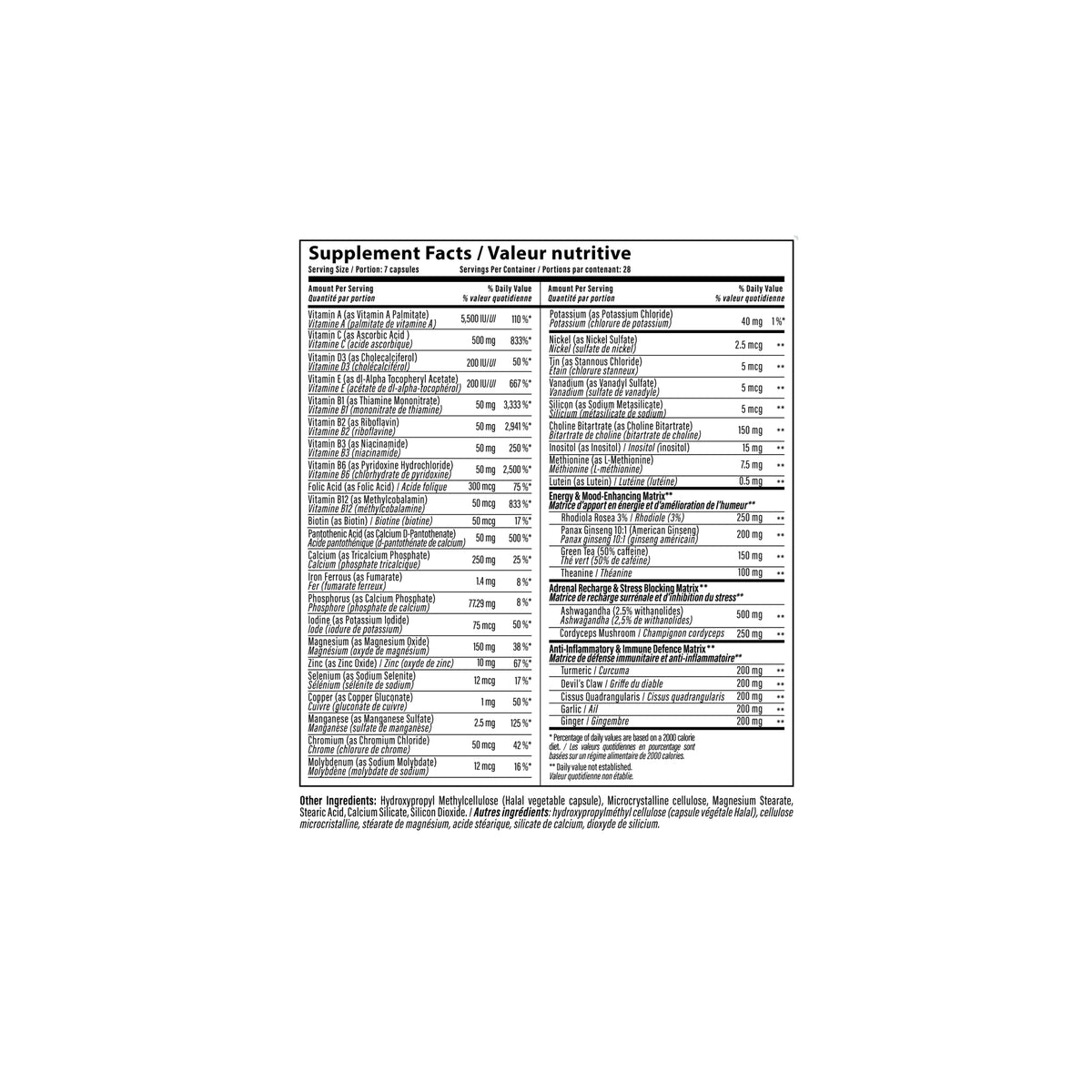 Vitabolic Multivitamin – 196 Capsules