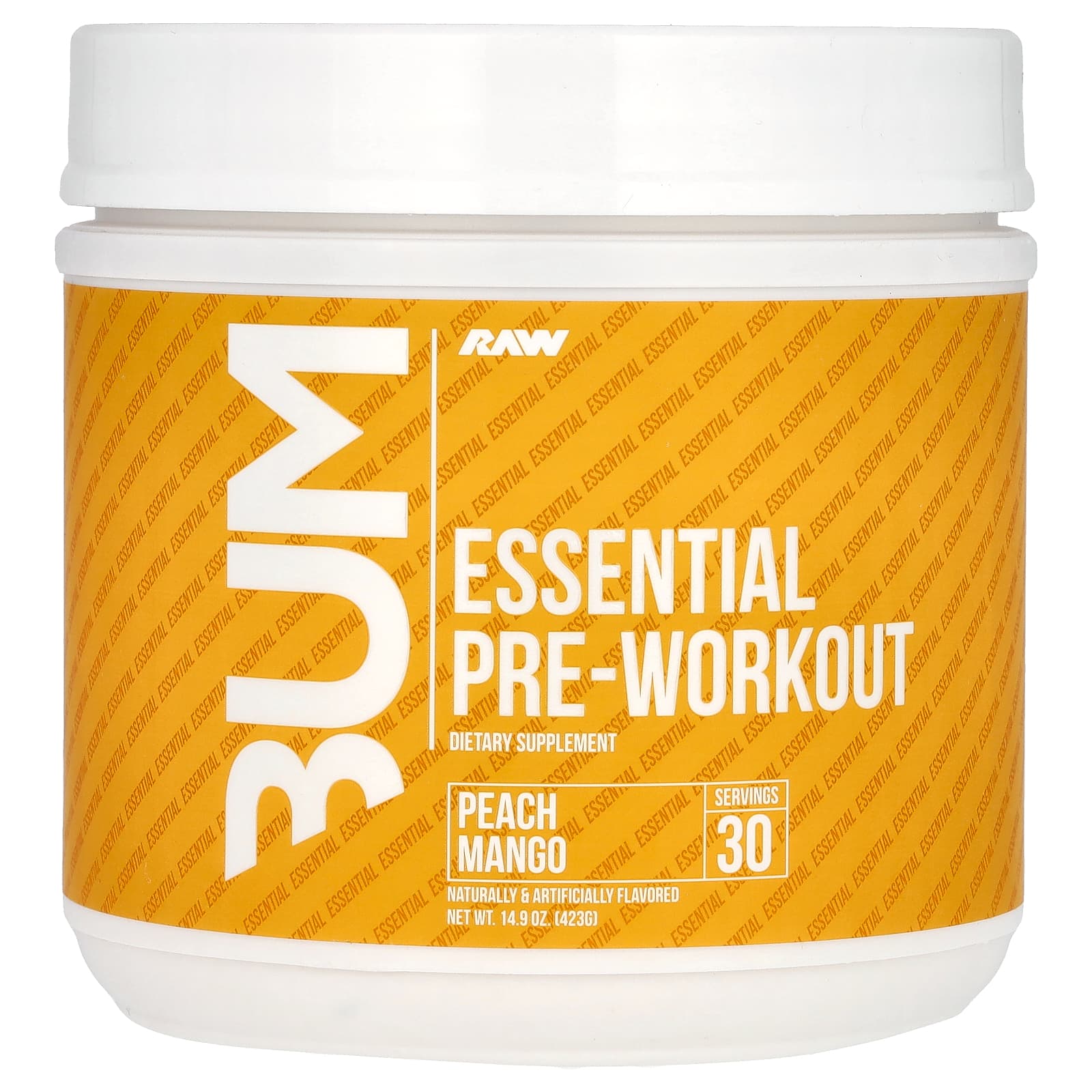 CBUM Essential Pre-Workout - Peach Mango