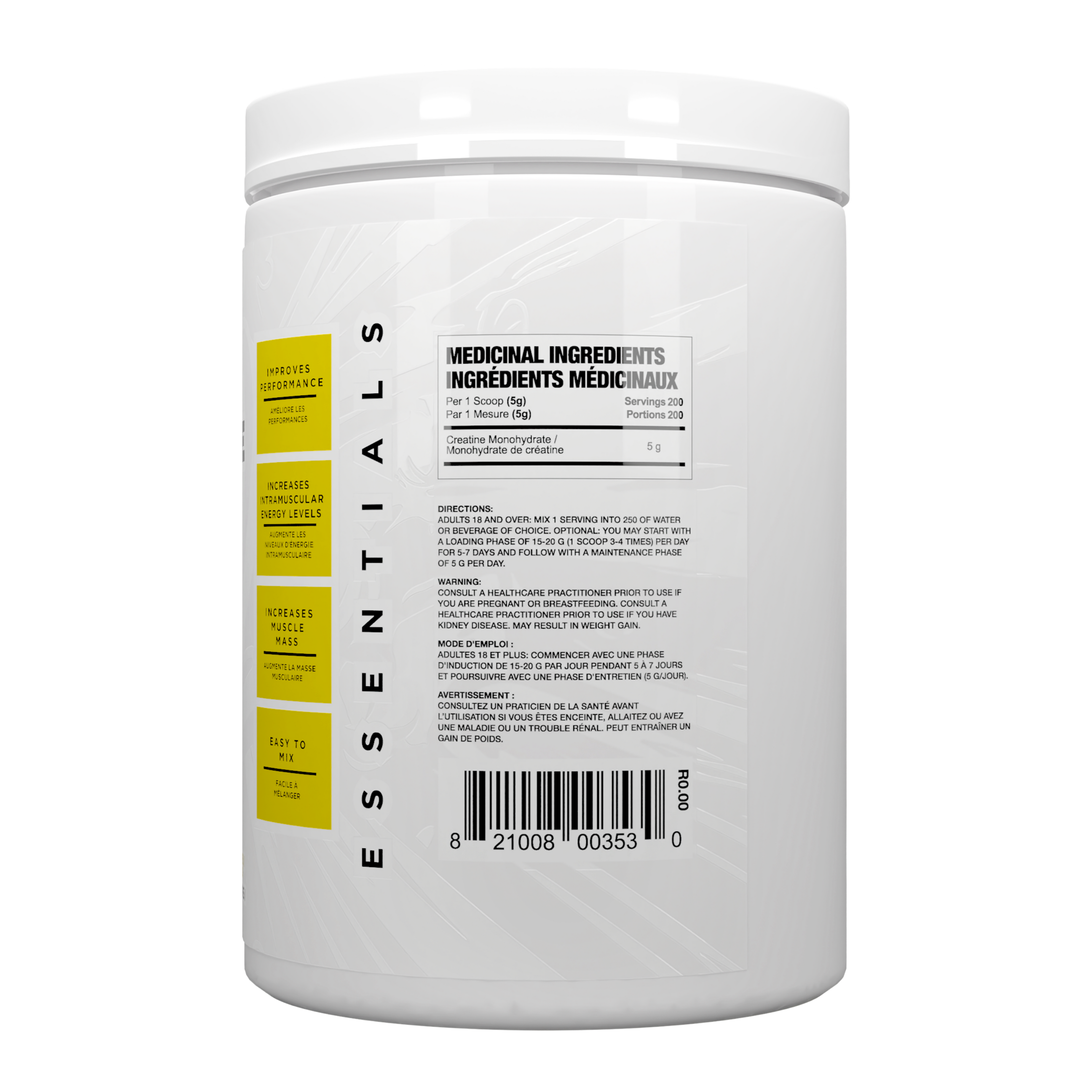 Magnum Creatine – 1000 g (100–200 Servings)