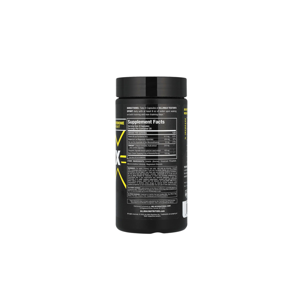 Allmax TestoFX Sport 80ct