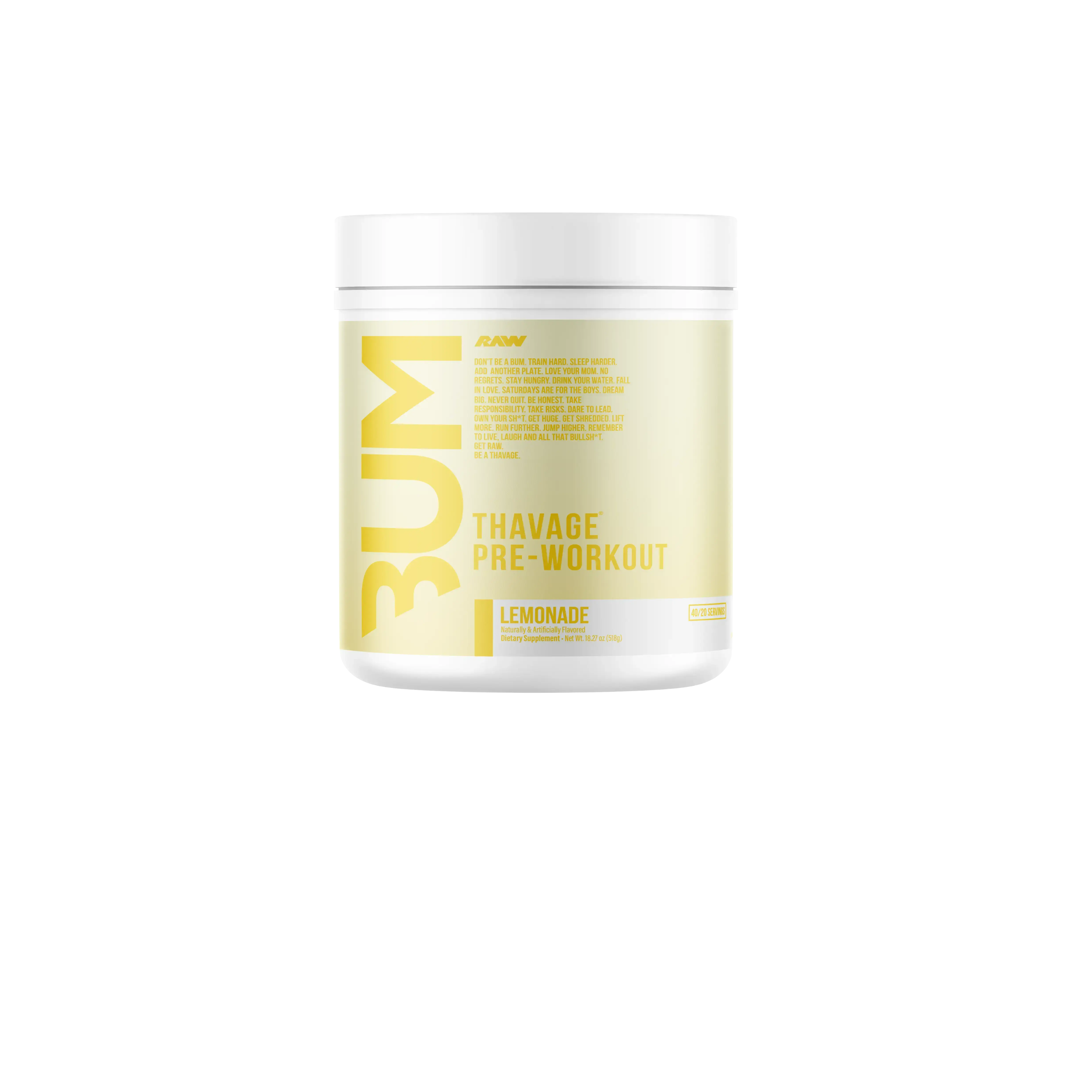 CBUM Thavage Pre-Workout