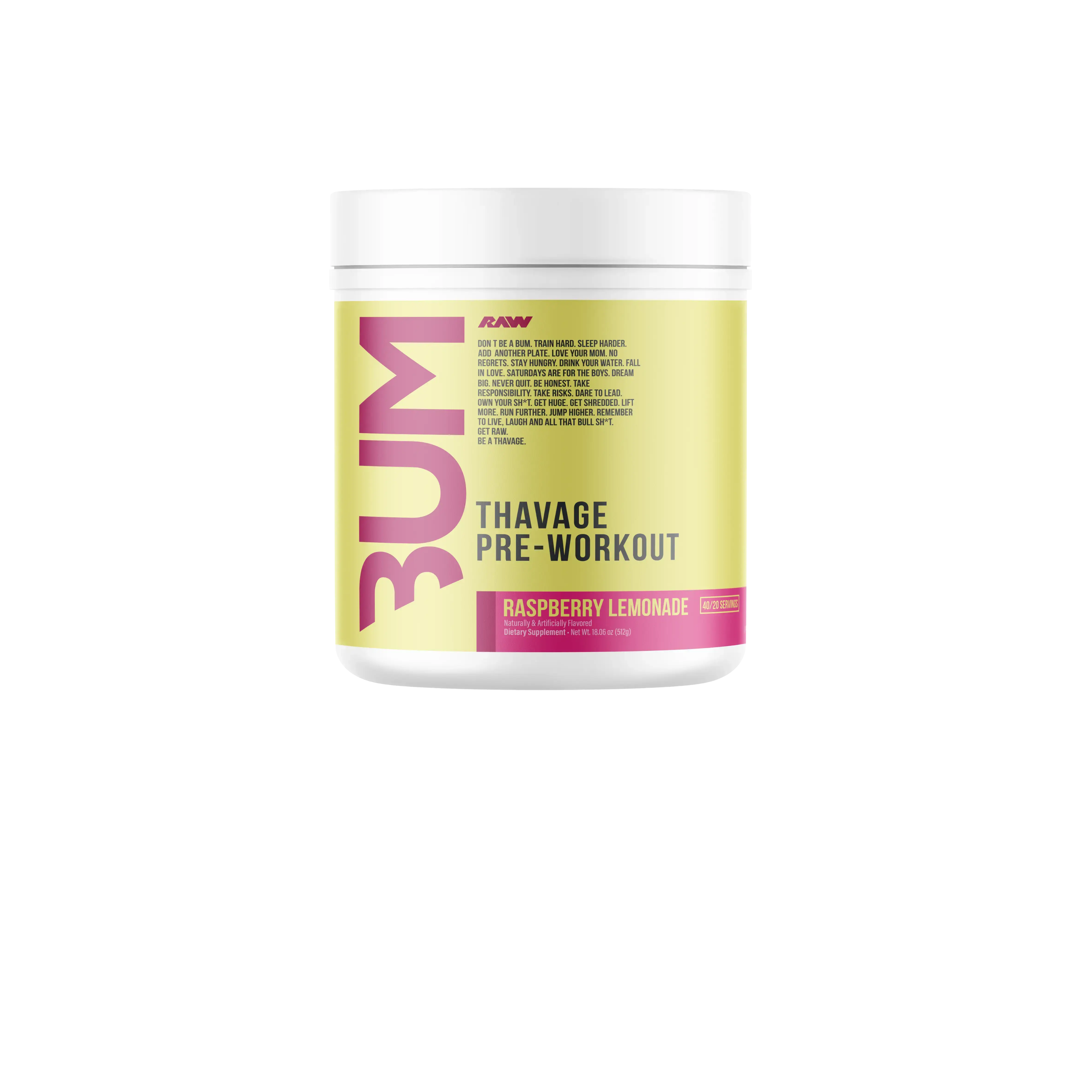 CBUM Thavage Pre-Workout