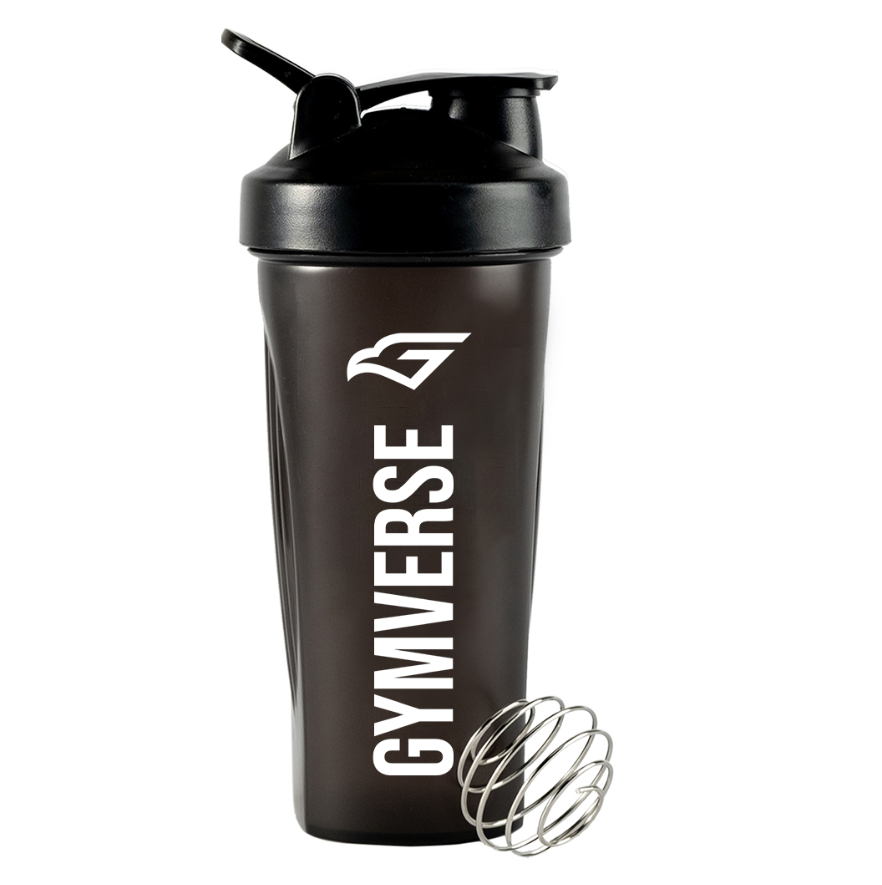 Gymverse Plastic Protein Shaker Bottle – BPA Free Gym Blender Cup