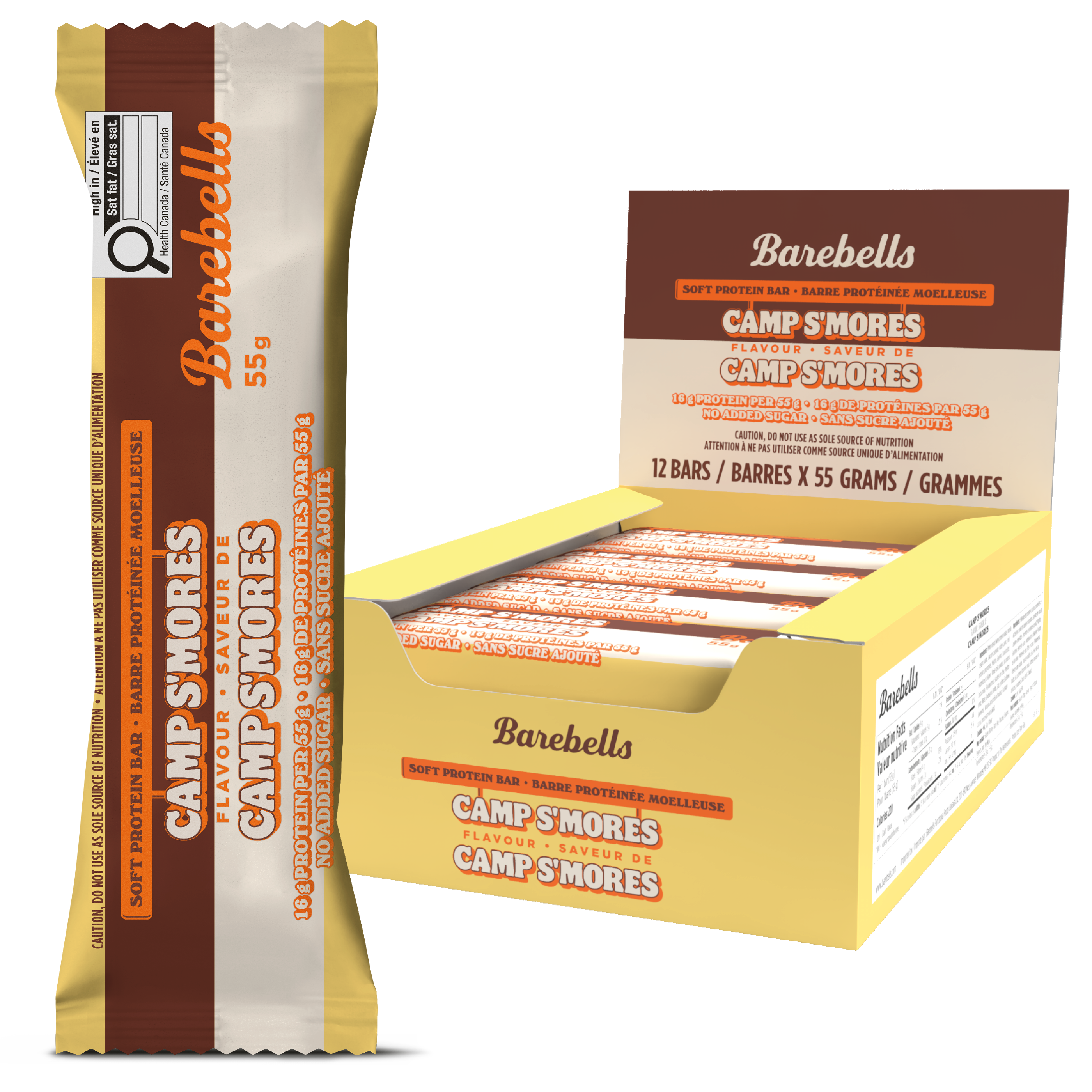 Barebells Soft Bar Camp S'mores
