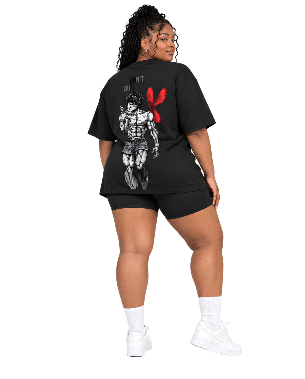 BlackFemaleBackCurvyFullBody model 2