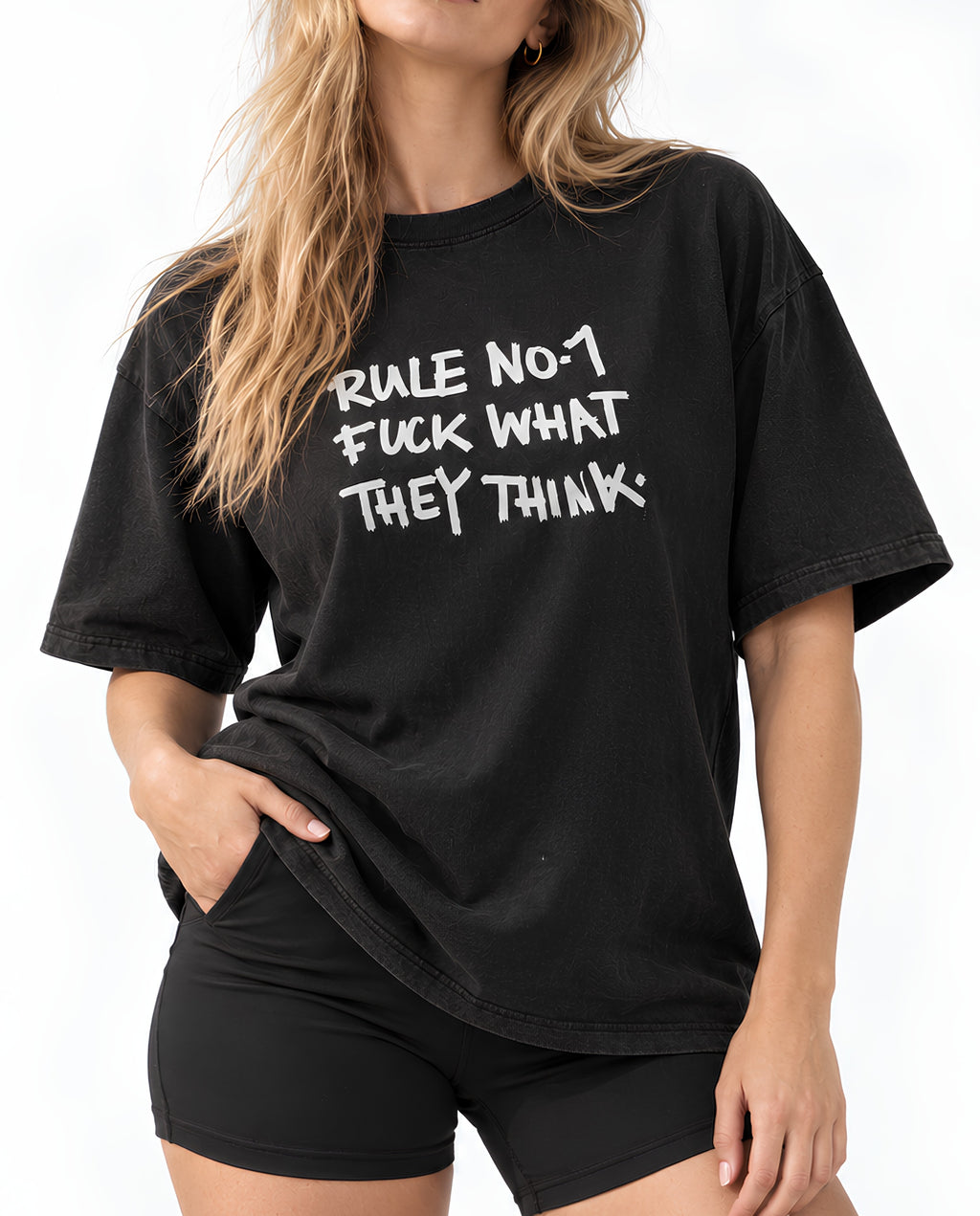 BlackRuleNo1TeeFemaleFrontFullBody_2
