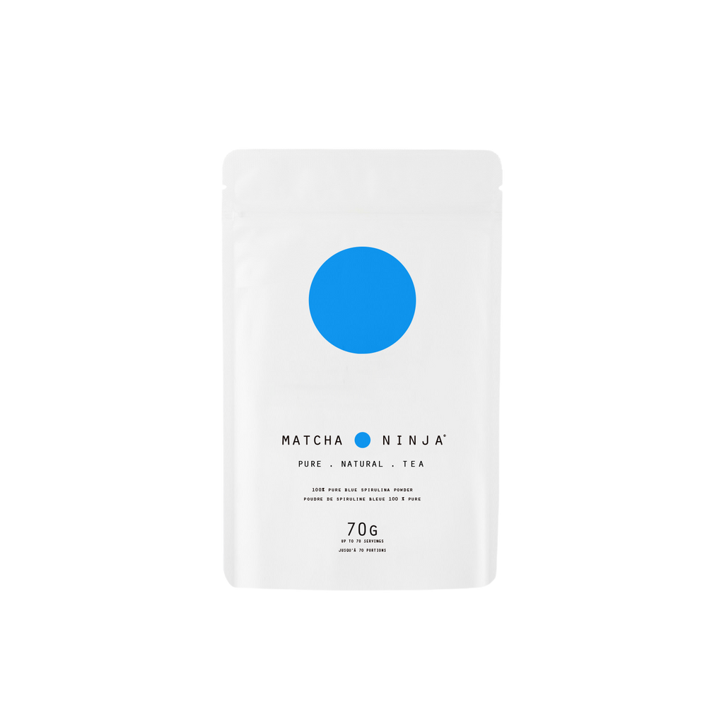 Matcha Ninja Powder  Flavour: Blue Spirulina Container Size: 70 g