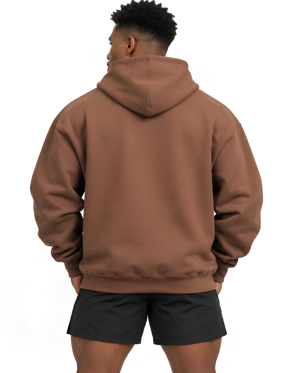 BrownGymverseHoodieMaleBackFullBody_2
