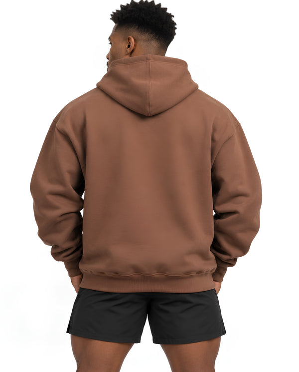 BrownGymverseHoodieMaleBackFullBody_2
