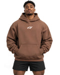 BrownGymverseHoodieMaleFrontFullBody_2