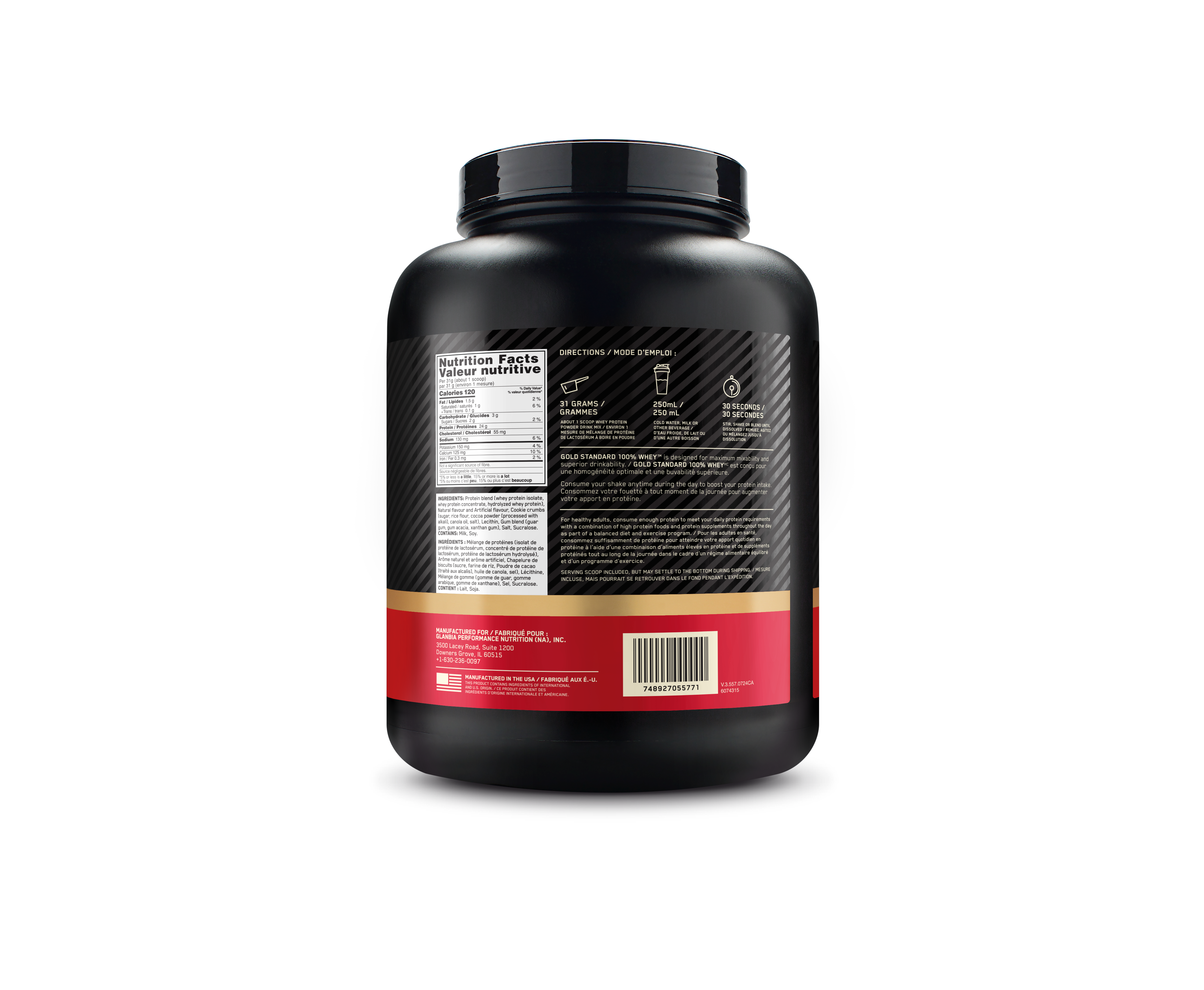 ON Gold Standard 100% Whey – 5 lbs-4