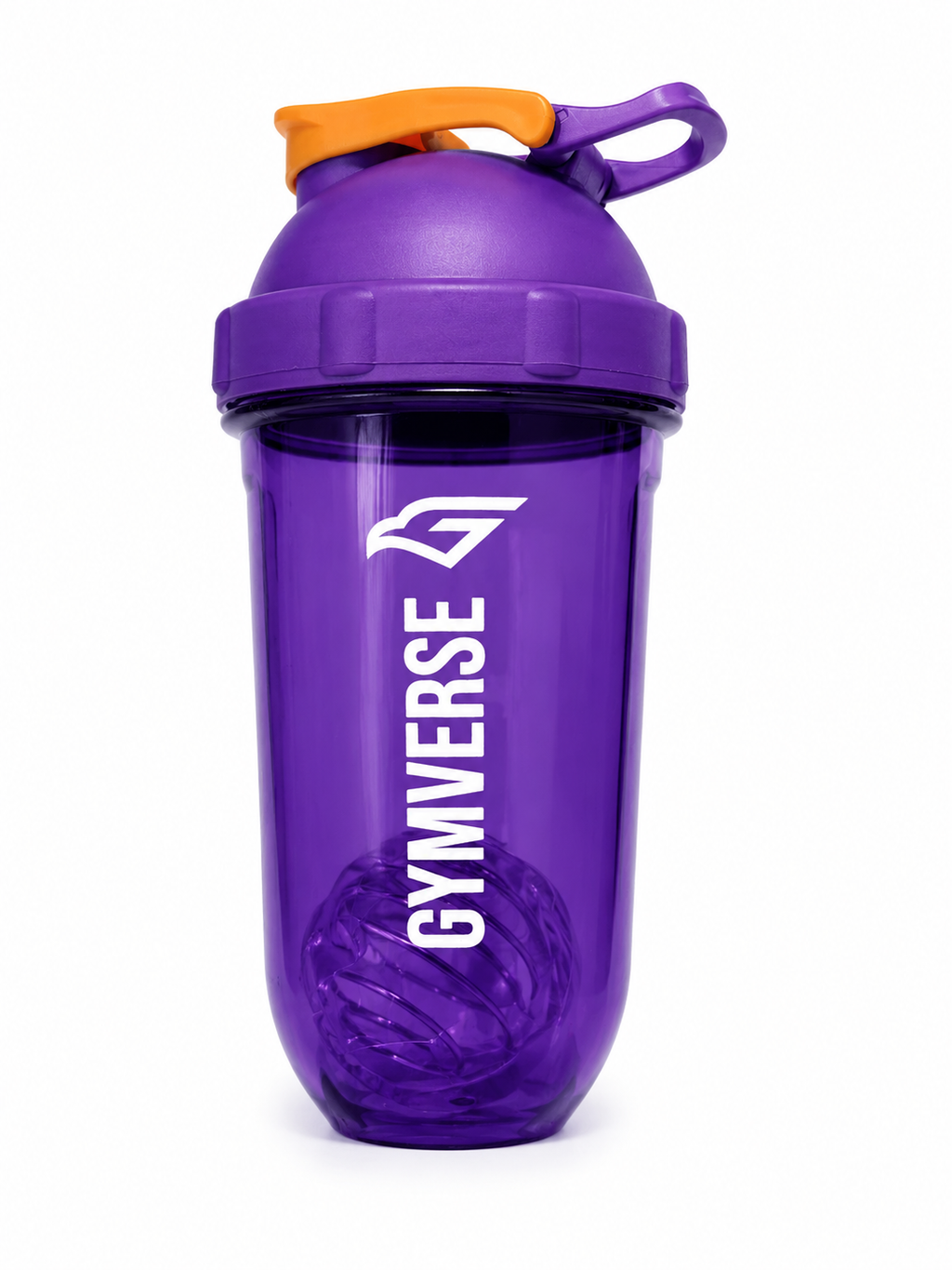 Gymverse Plastic Protein Shaker Bottle - Purple